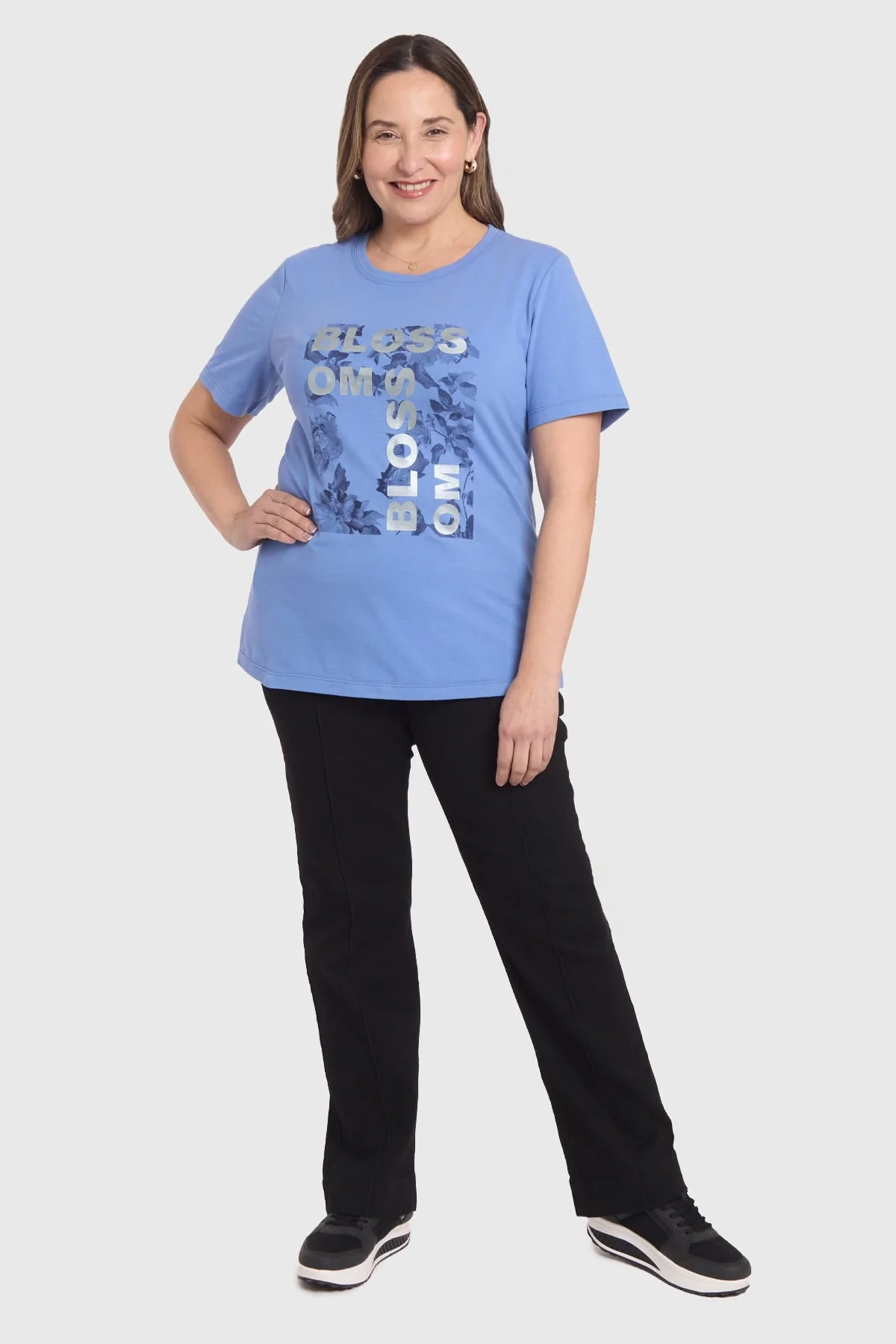 Polera Mujer Celeste - Image 4