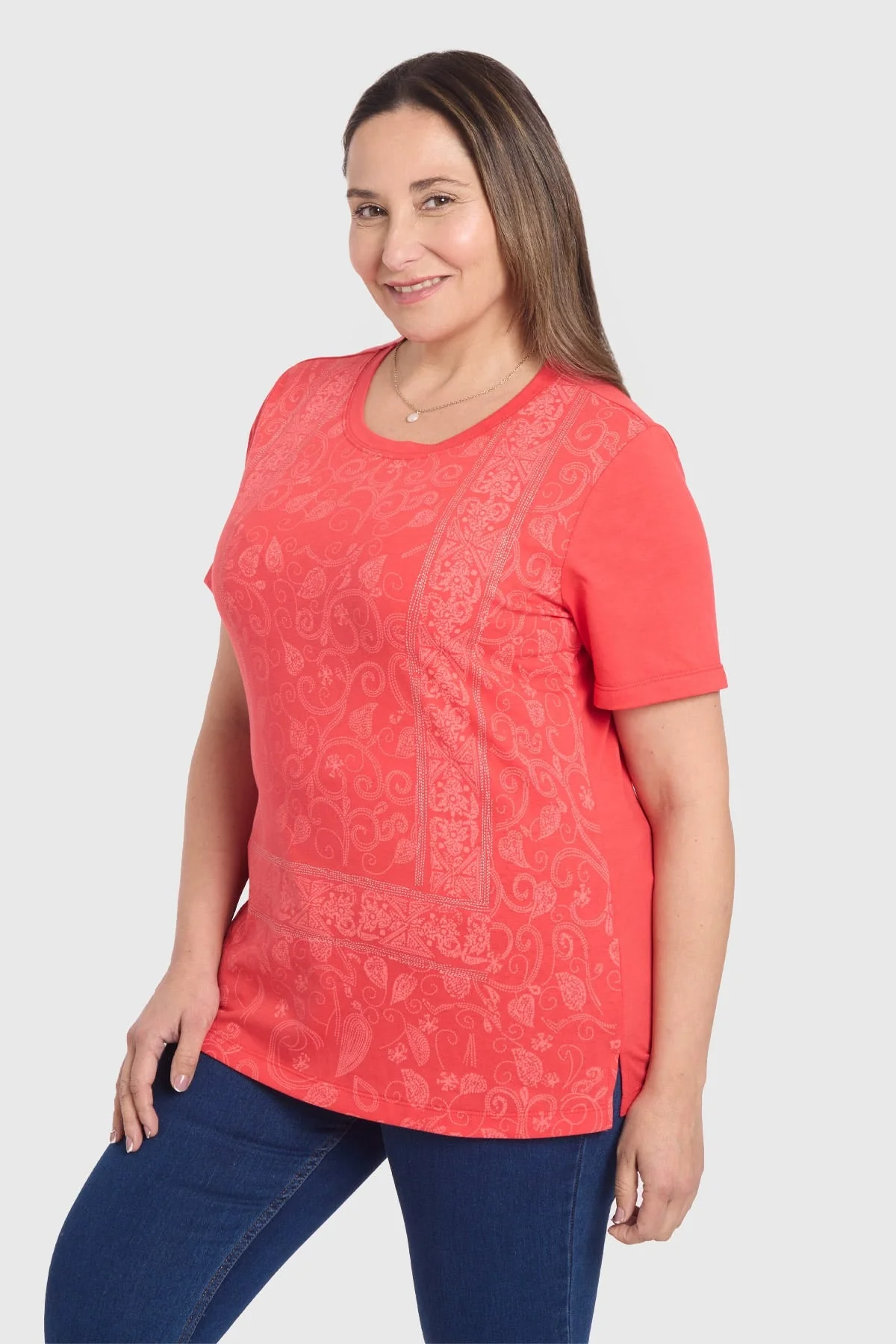 Polera Mujer Magenta - Image 2