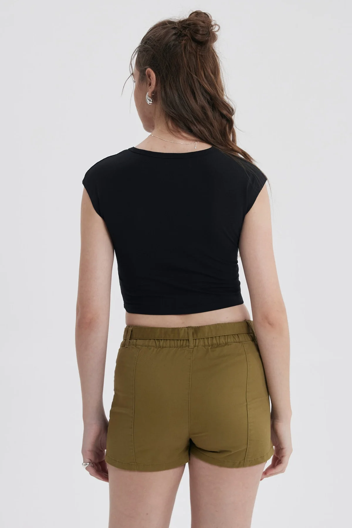 Polera Mujer Rayas Negro - Image 3