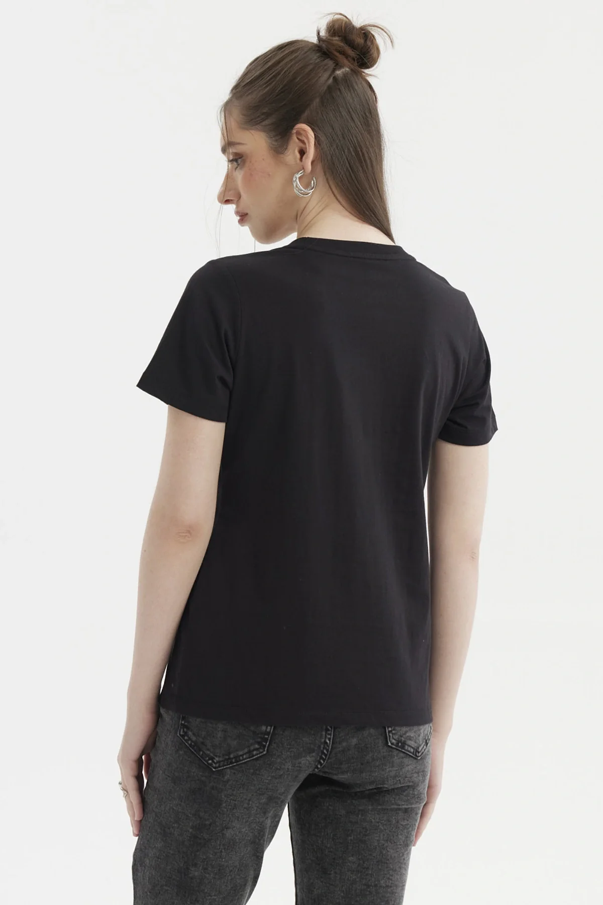 Polera Mujer Rey León Negro - Image 3