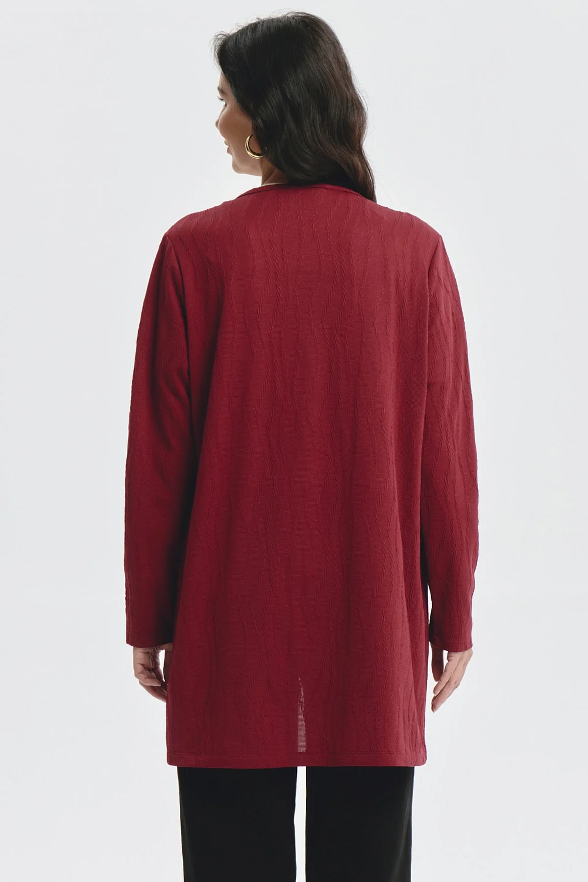 Polera Mujer Slim Rojo - Image 3