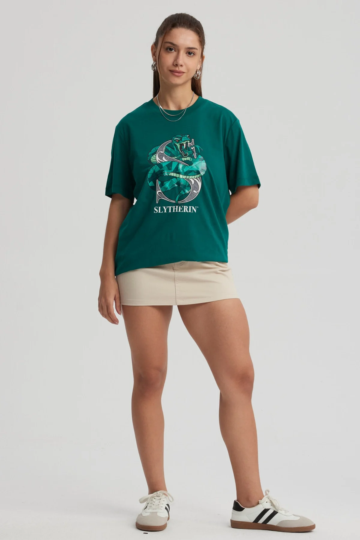 Polera Mujer Slytherin Verde - Image 4