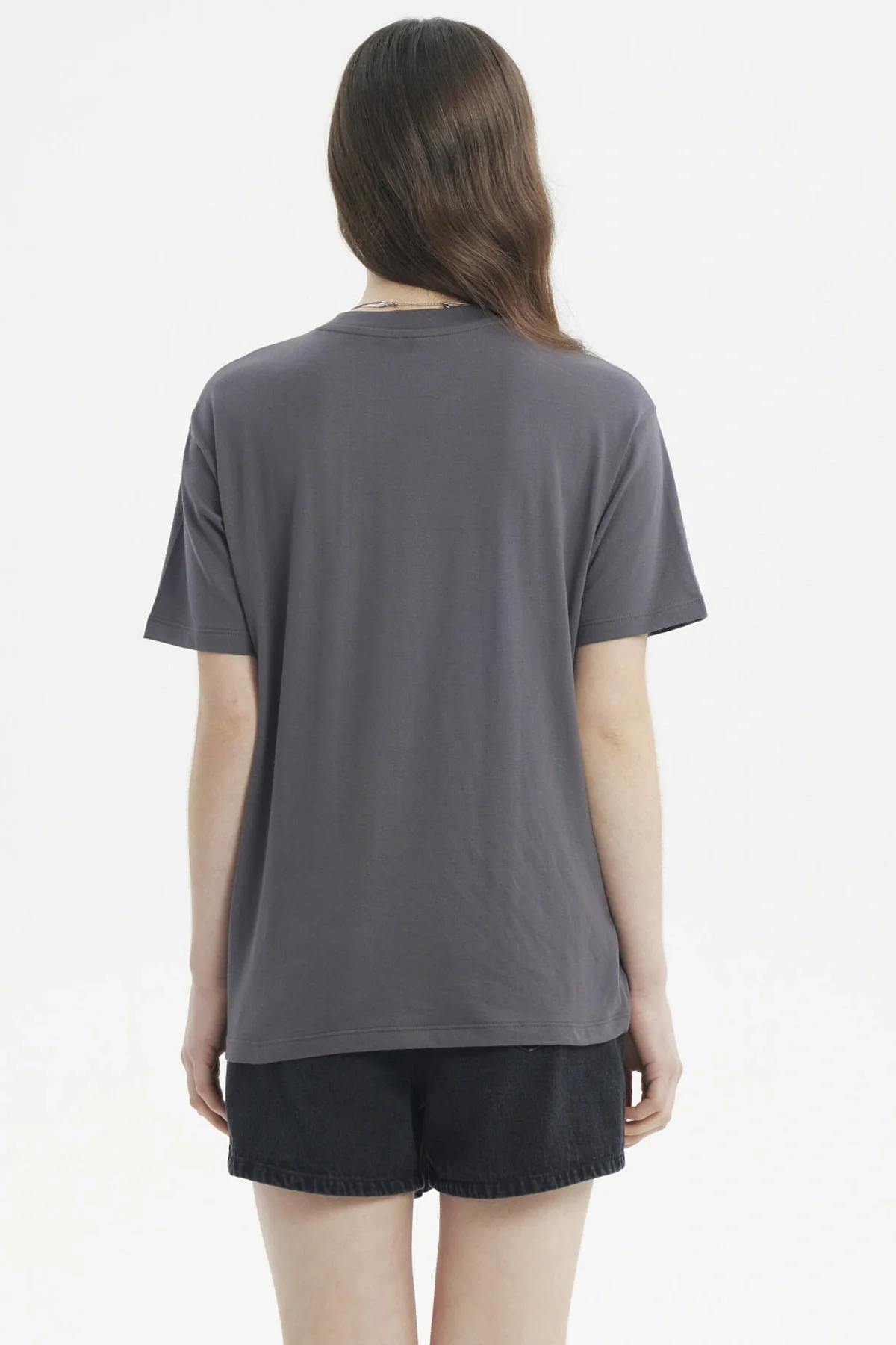 Polera Mujer Strass Gris Marengo - Image 2