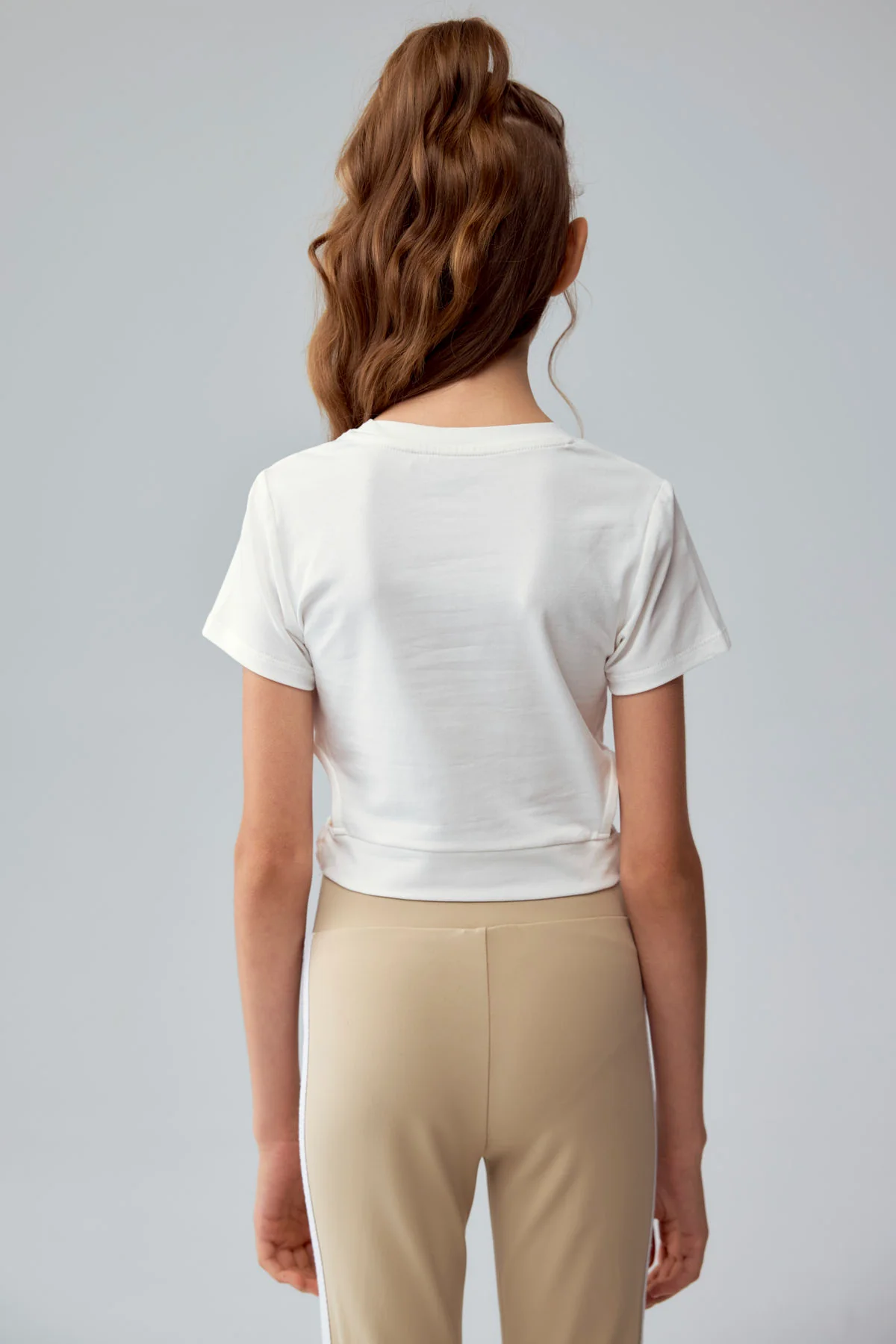 Polera Niña Argolla Costado Crudo - Image 3