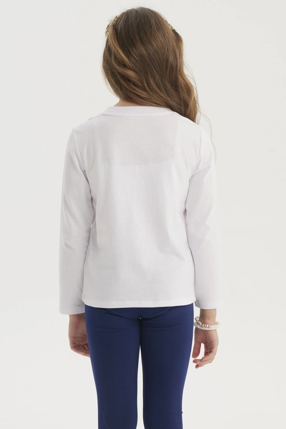 Polera Niña Básica Toddler Blanco - Image 3
