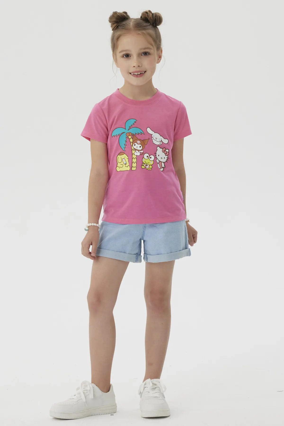 Polera Niña Bipack Hello Kitty Fucsia - Image 7