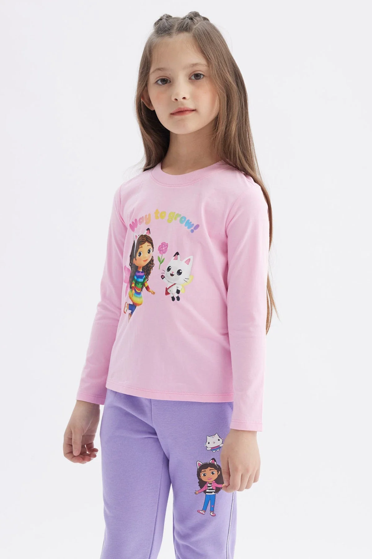 Polera Niña Gabby's Dollhouse Salmón - Image 2