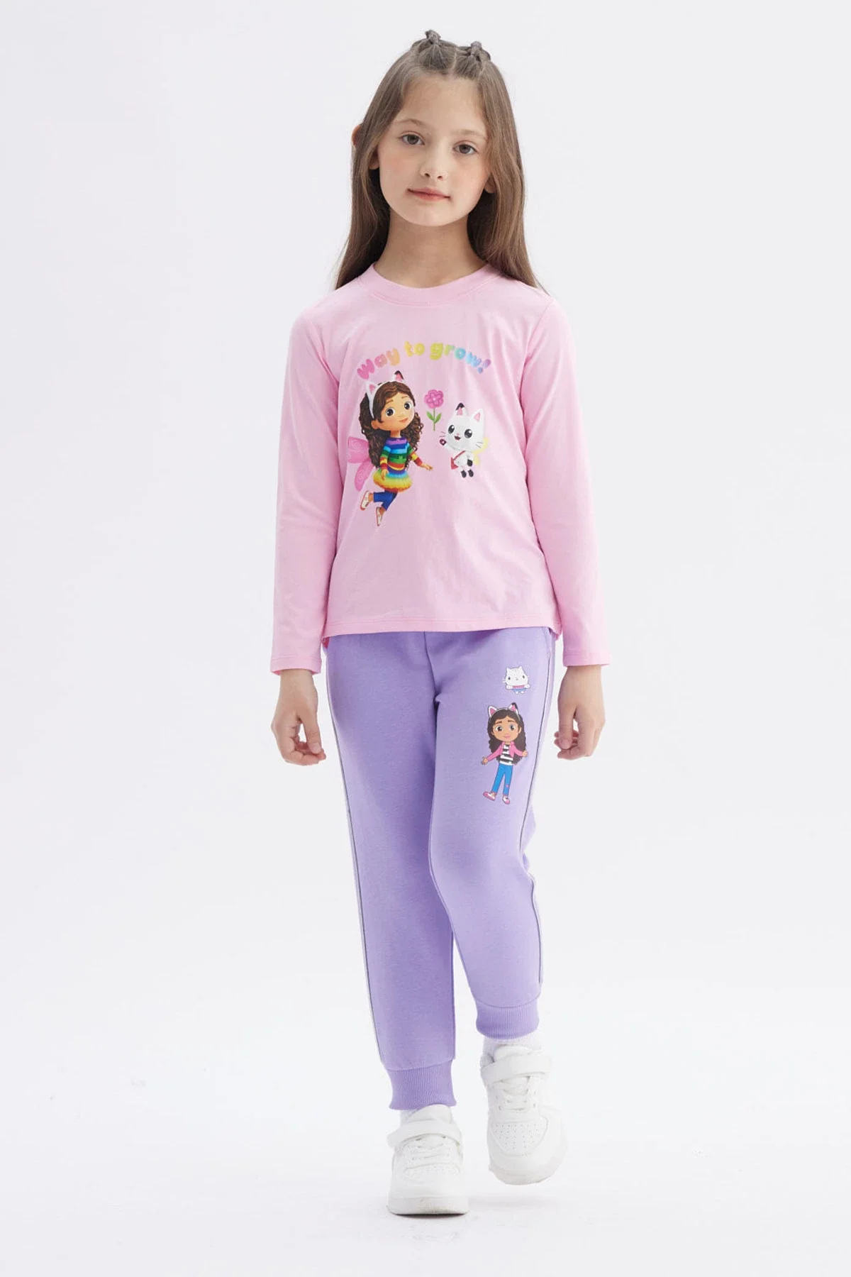 Polera Niña Gabby's Dollhouse Salmón - Image 4