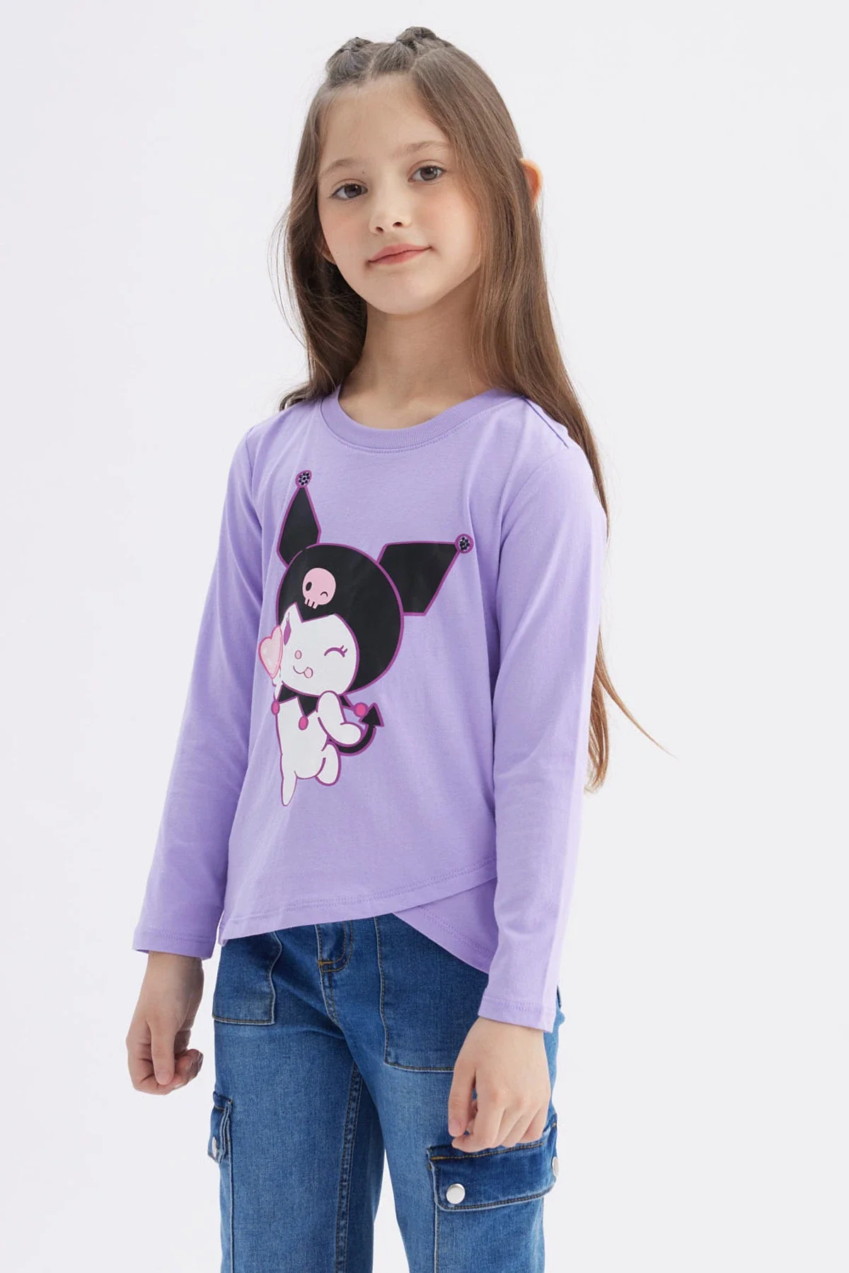 Polera Niña Hello Kitty Lila - Image 2