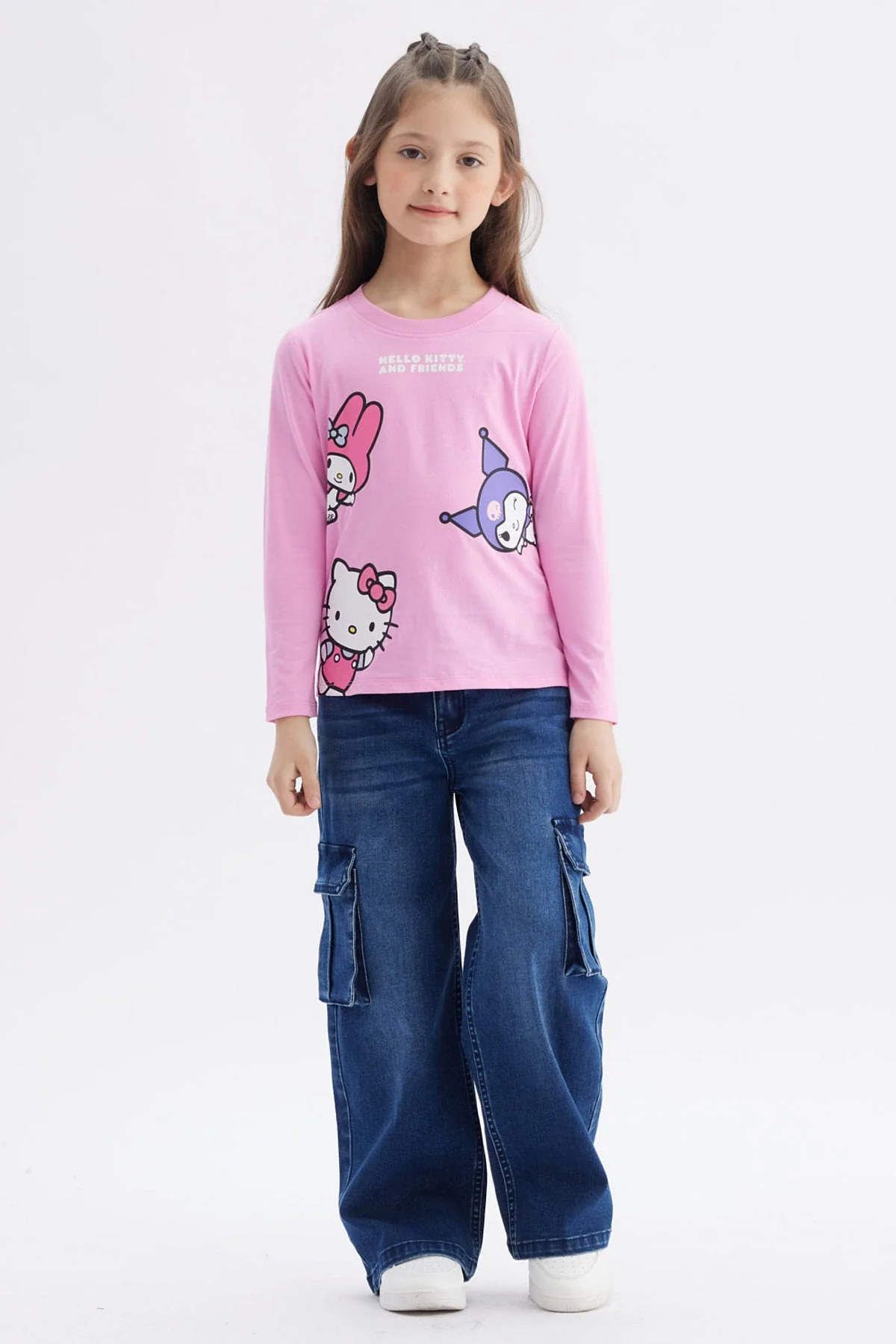 Polera Niña Hello Kitty Rosado - Image 4