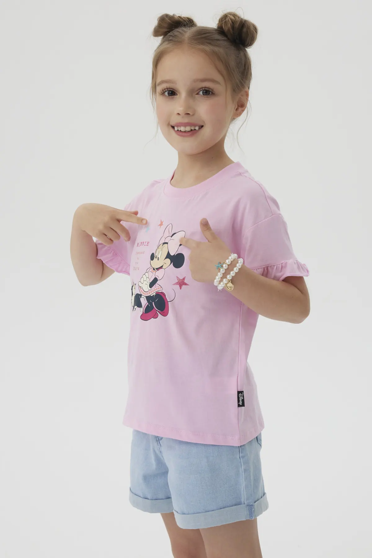 Polera Niña Mickey Y Sus Amigos Rojo - Image 2