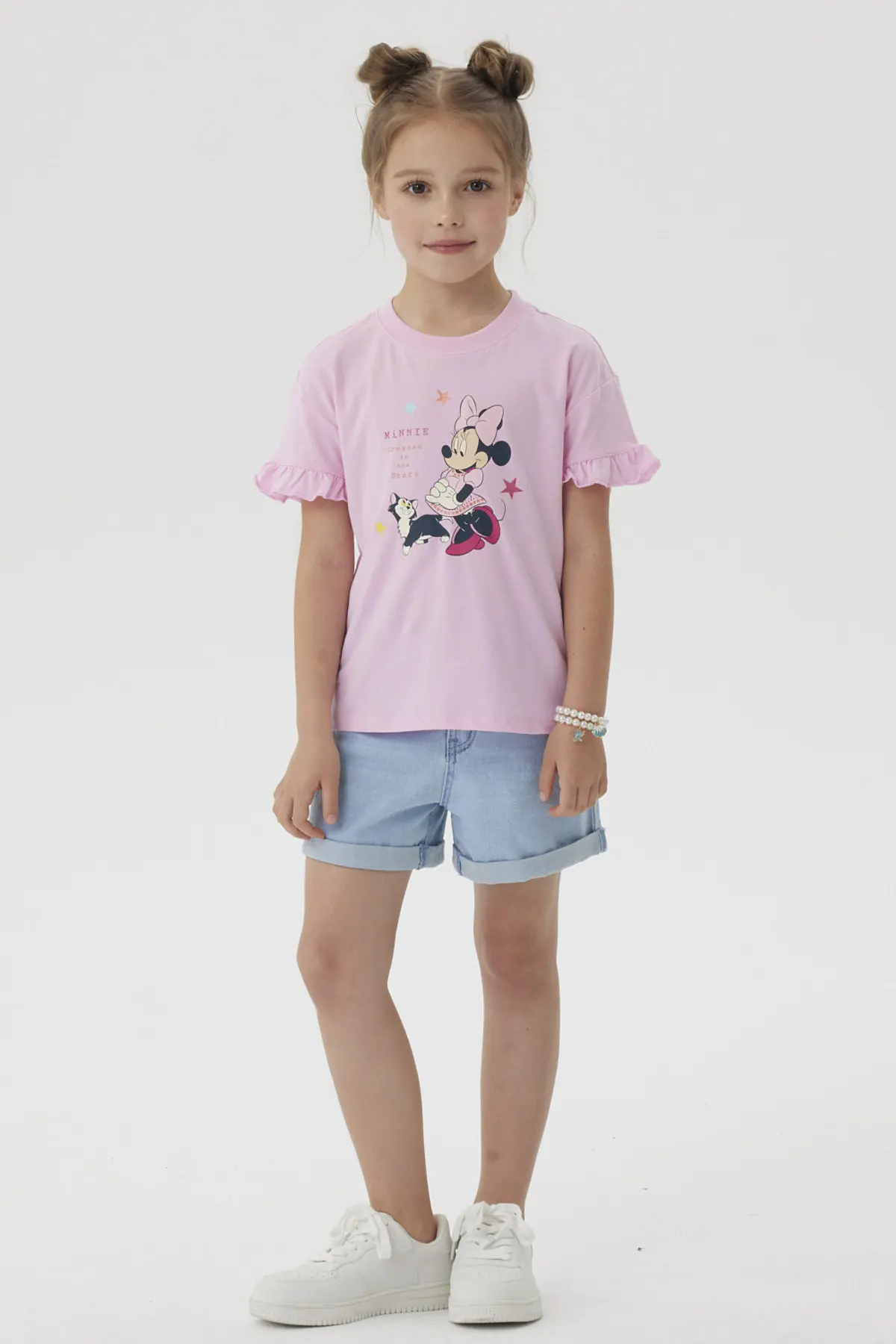 Polera Niña Mickey Y Sus Amigos Rojo - Image 4