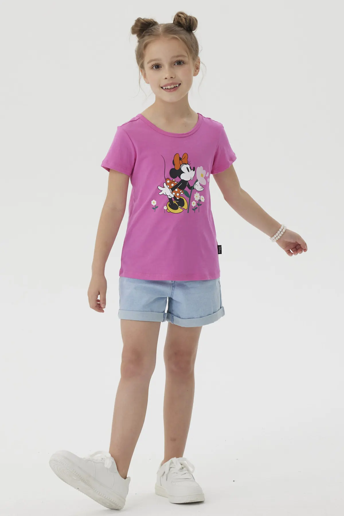 Polera Niña Mickey Y Sus Amigos Rosado - Image 3