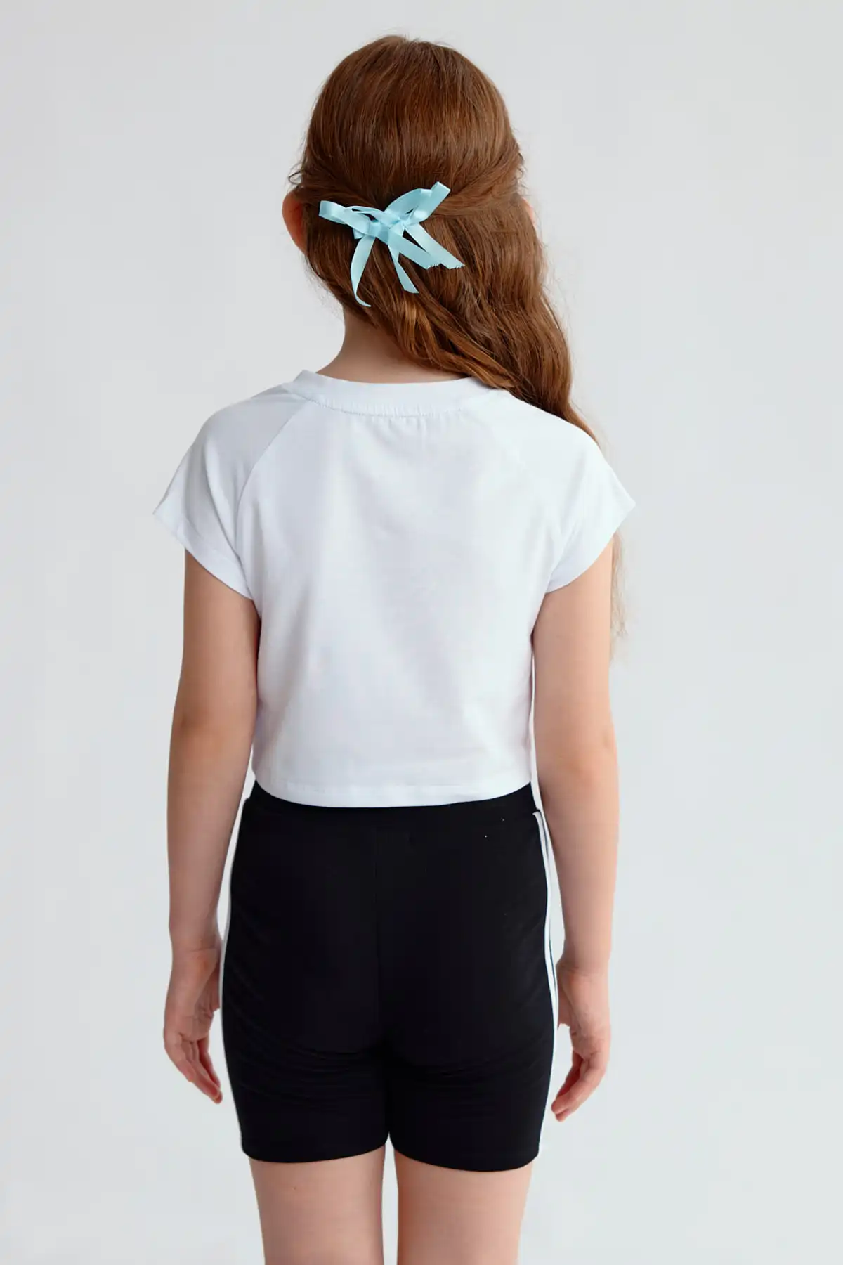 Polera Niña Print Blanco - Image 3
