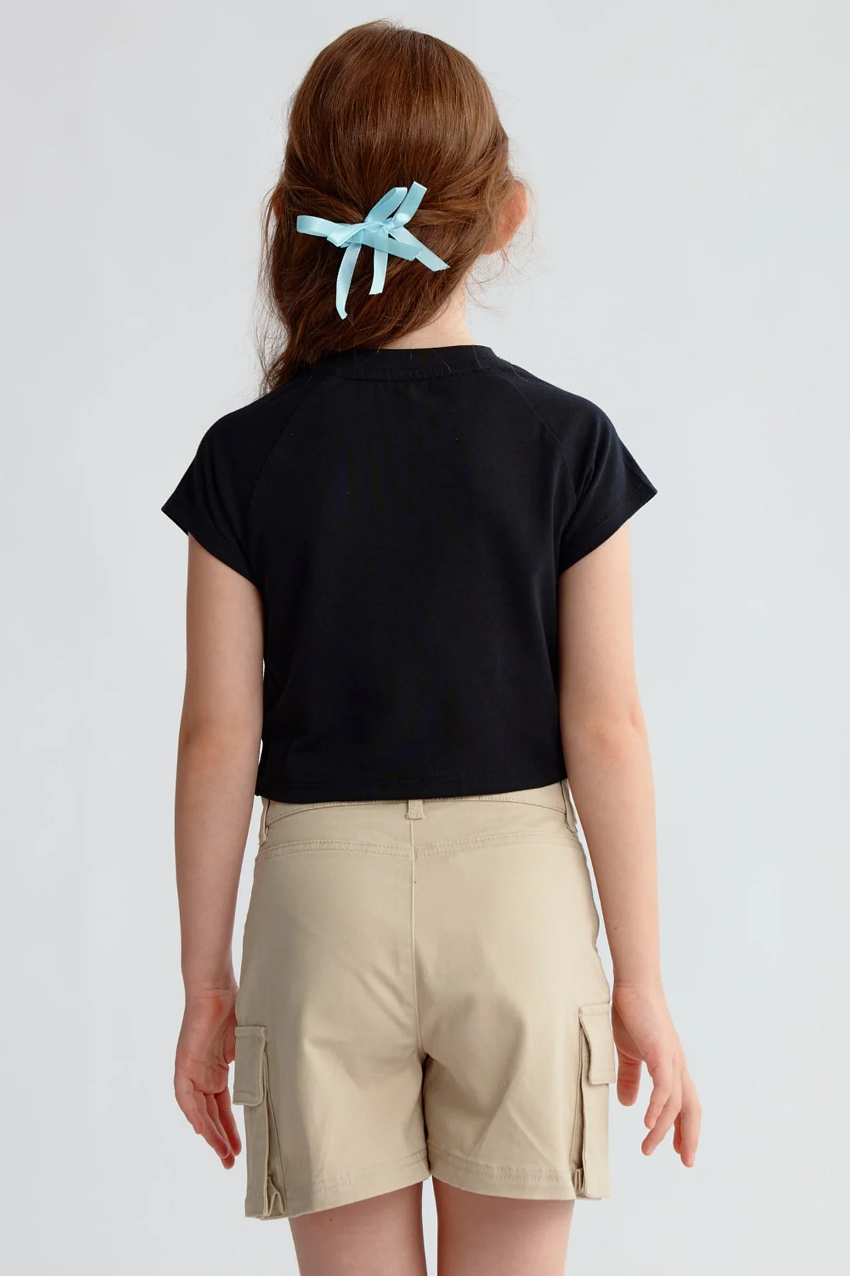 Polera Niña Print Negro - Image 3