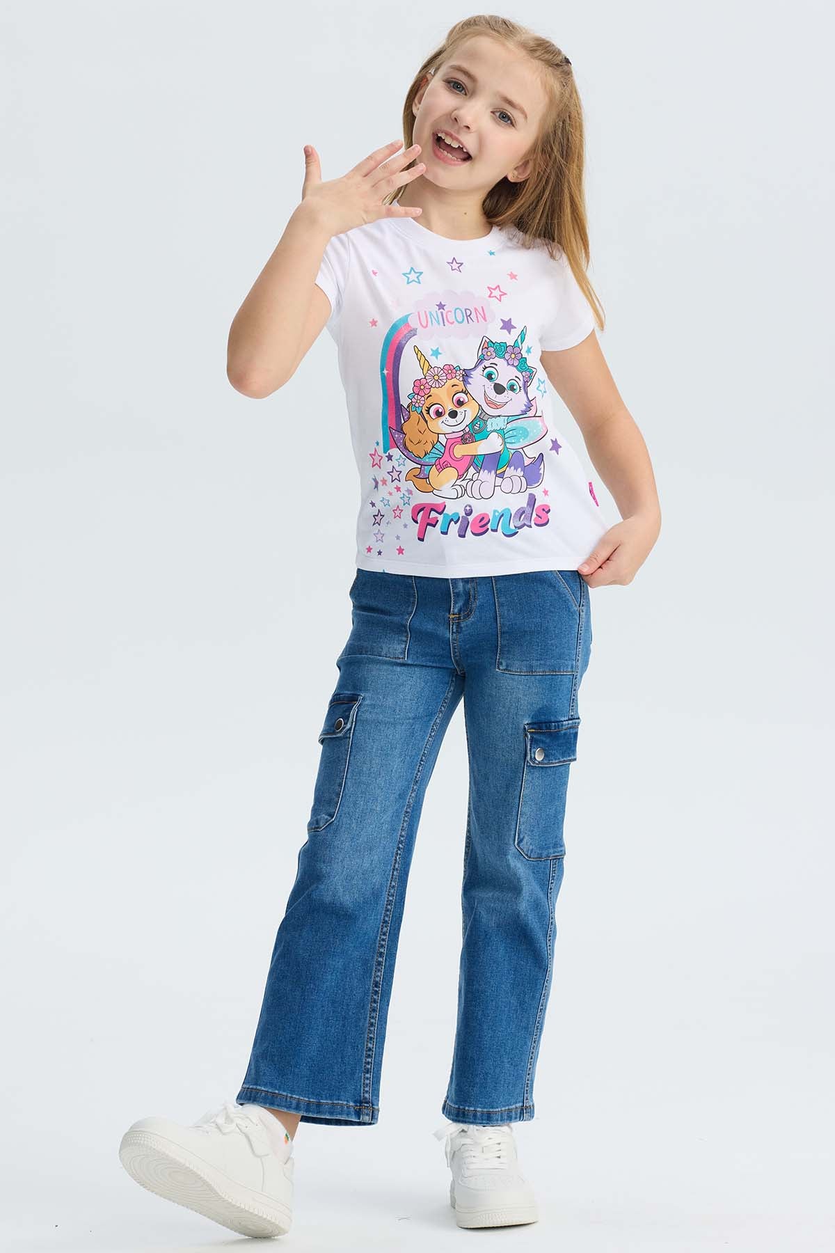 Polera Niña Skye Y Everest Blanco - Image 4
