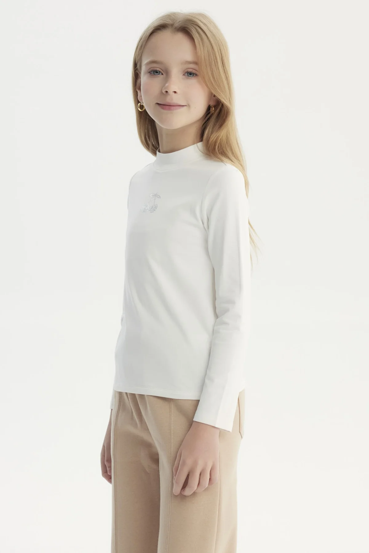 Polera Niña Slim Crudo - Image 2