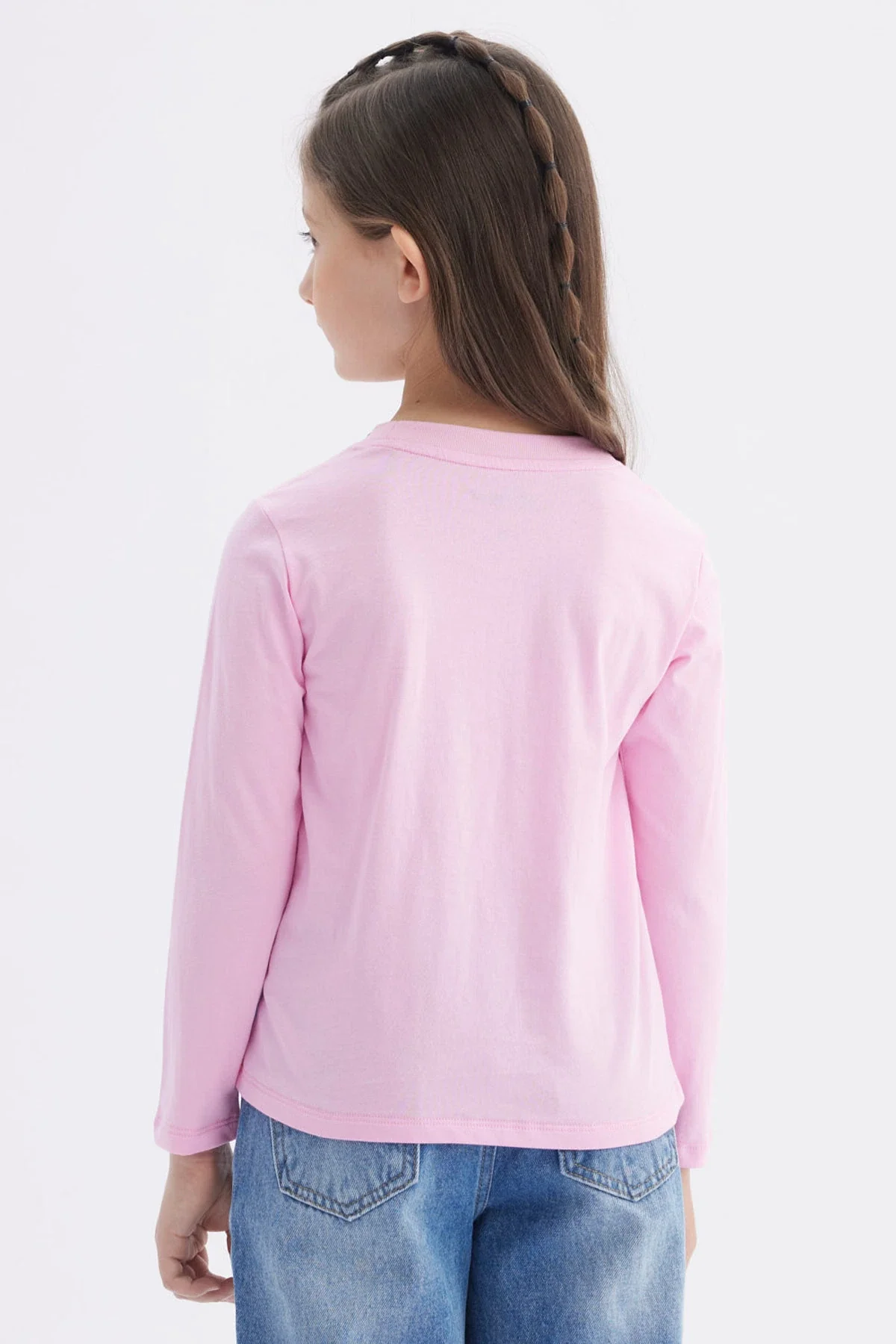 Polera Niña Stitch Rosado - Image 3
