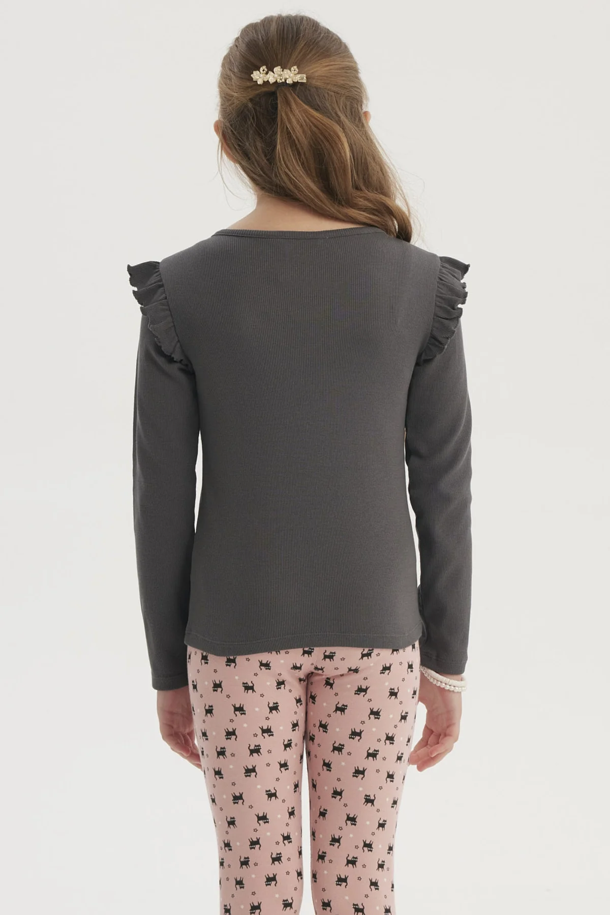 Polera Niña Teen Con Vuelos Marengo - Image 3