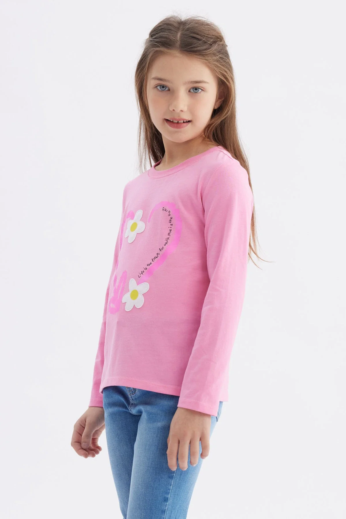 Polera Niña Toddler Print Rosado - Image 2