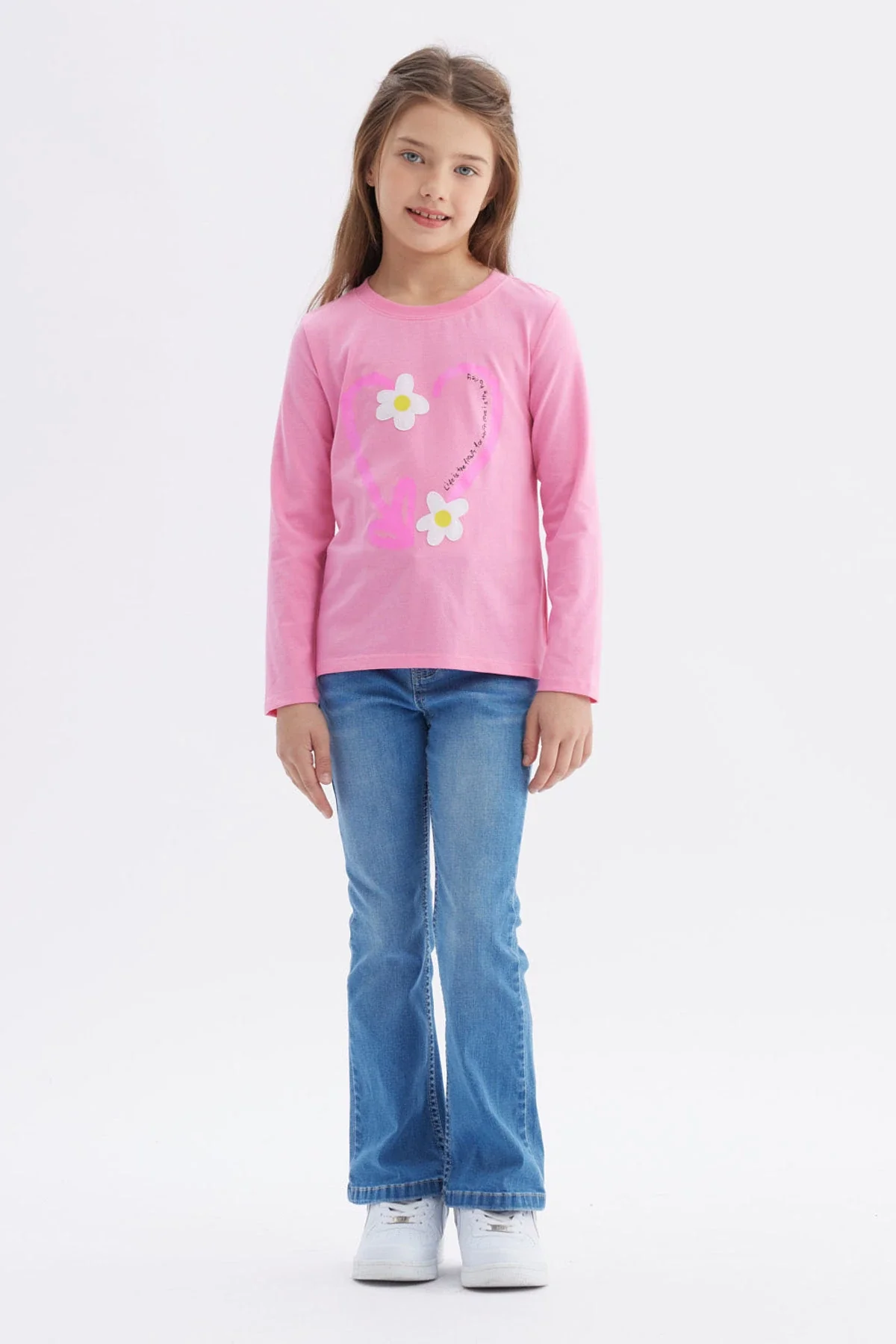 Polera Niña Toddler Print Rosado - Image 4