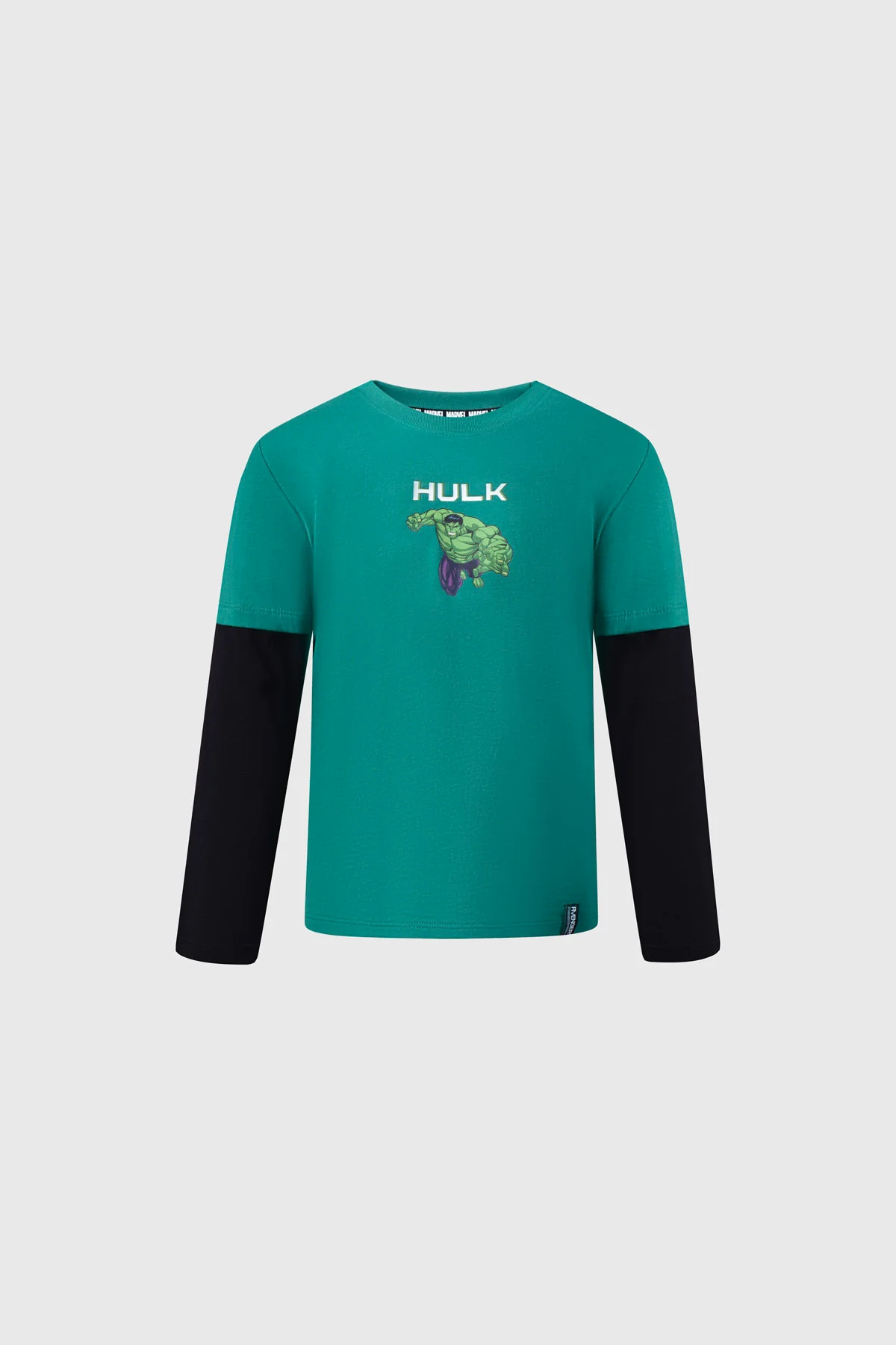 Polera Niño Avenger Verde Oscuro