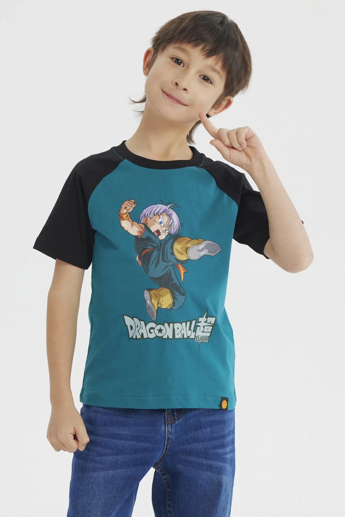 Polera Niño Bipack Dragon Verde