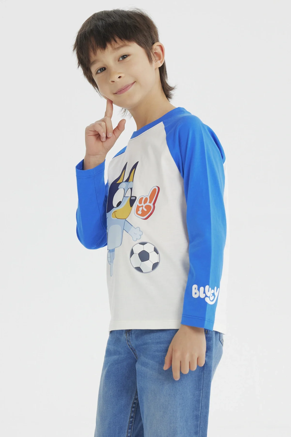 Polera Niño Bluey Crudo - Image 2