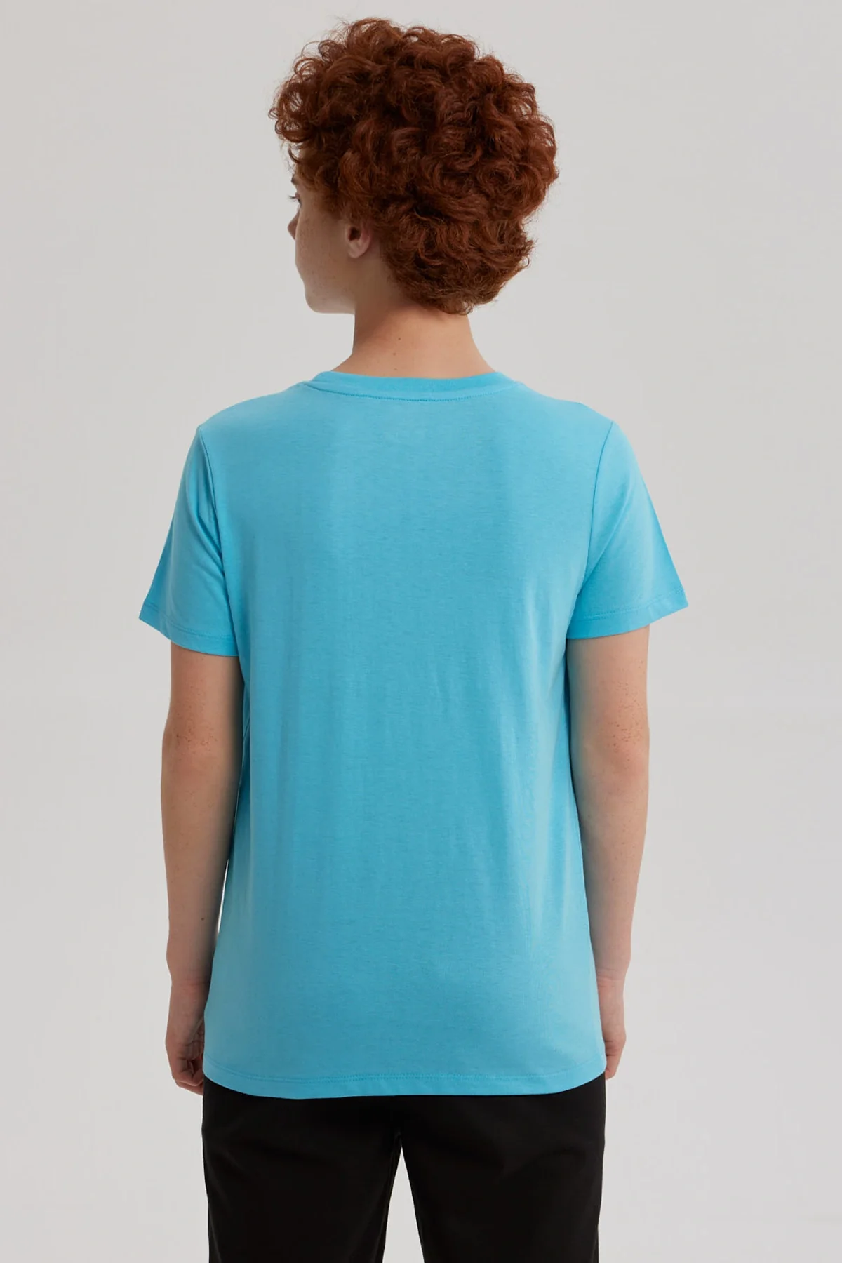 Polera Niño Bordado Menta - Image 3