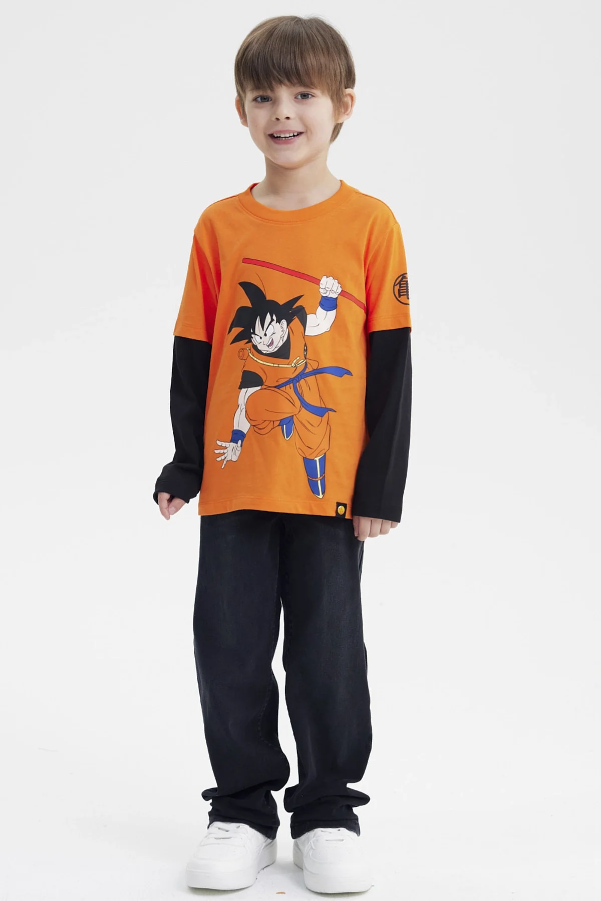 Polera Niño Dragon Ball Damasco - Image 4