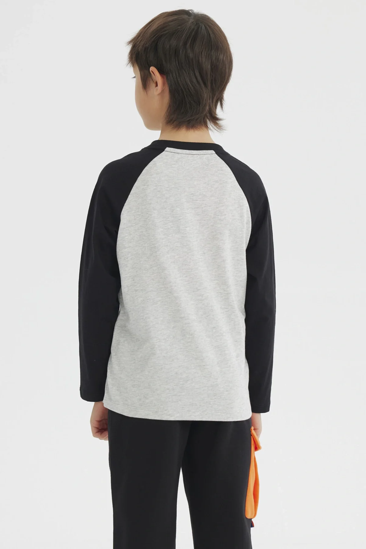 Polera Niño Dragon Ball Z Gris Melange - Image 3