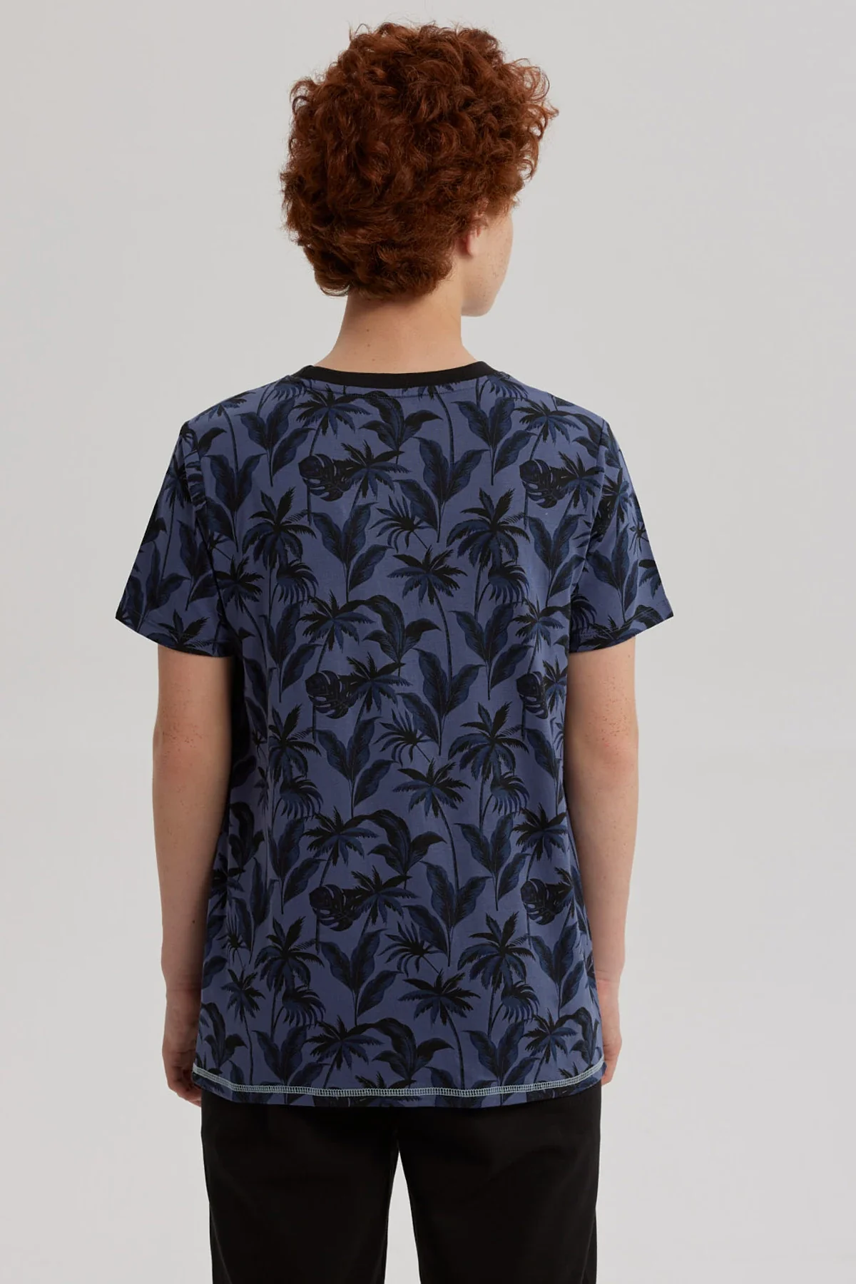 Polera Niño Full Print Y Estampado Azul - Image 3
