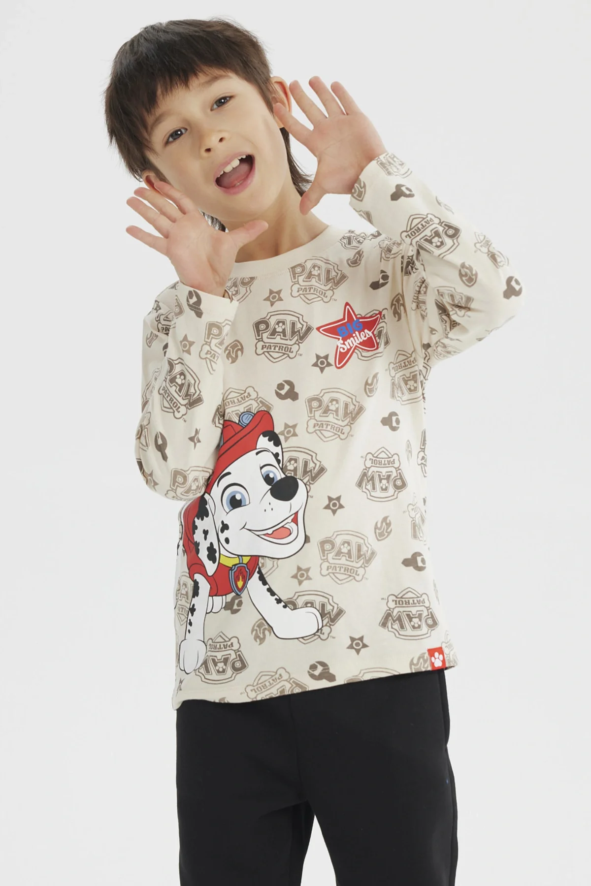 Polera Niño Marshall Beige - Image 2
