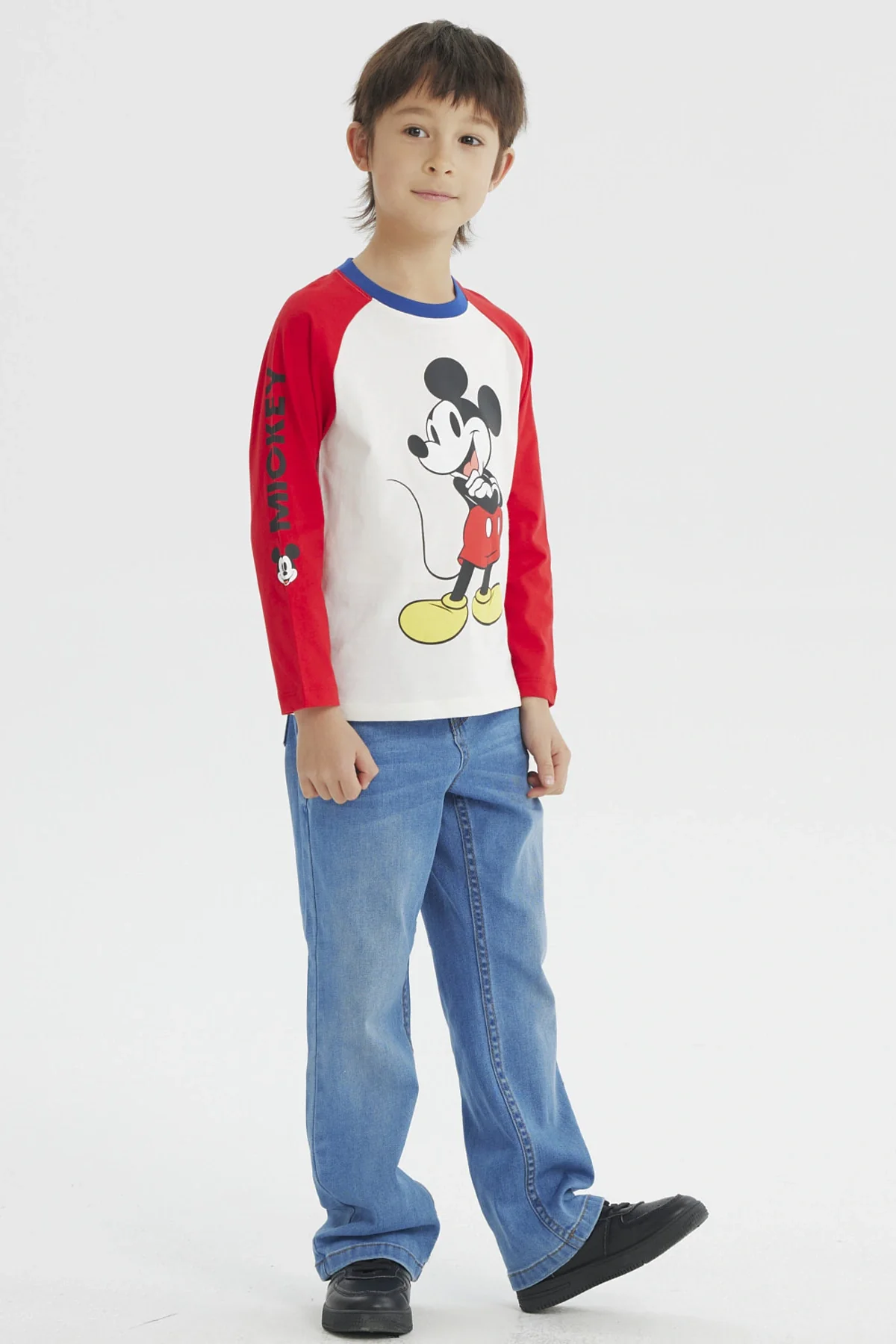 Polera Niño Mickey Y Sus Amigos Beige - Image 4