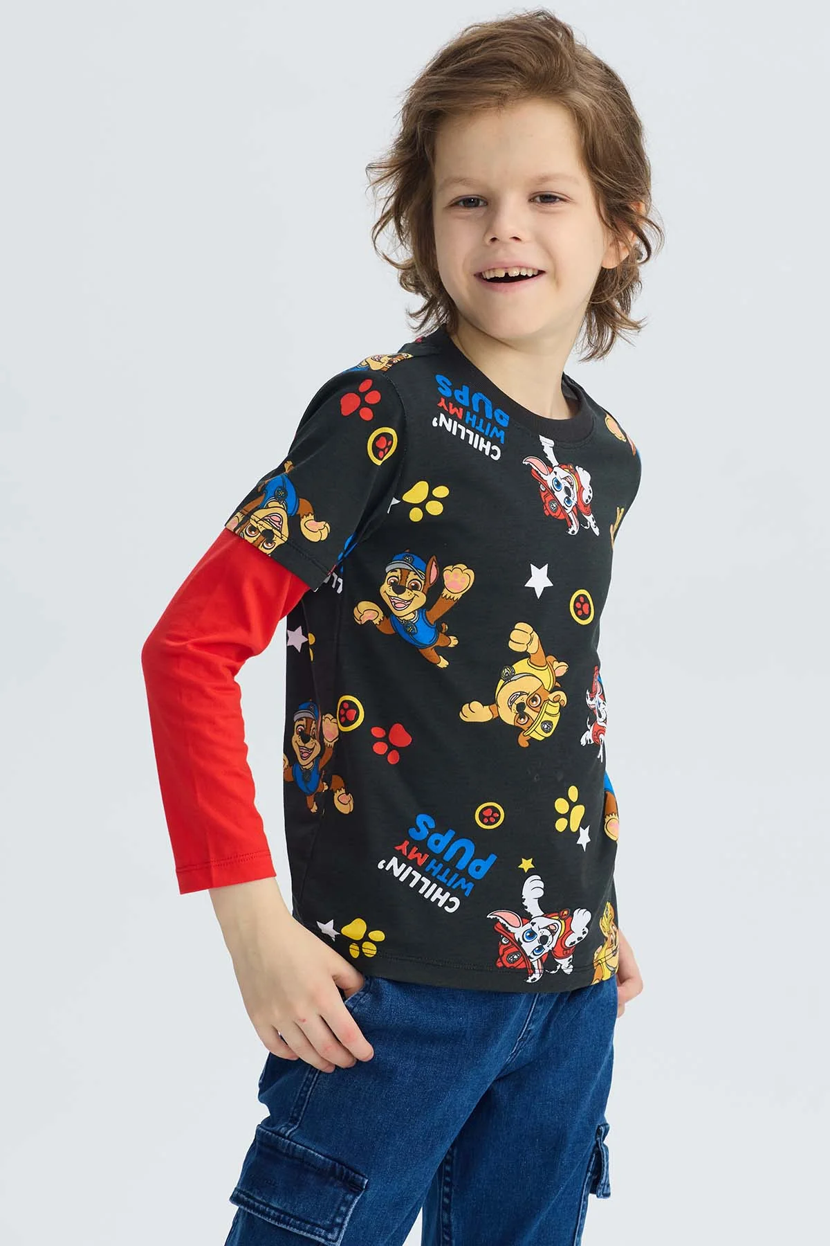 Polera Niño Paw Patrol Negro - Image 3