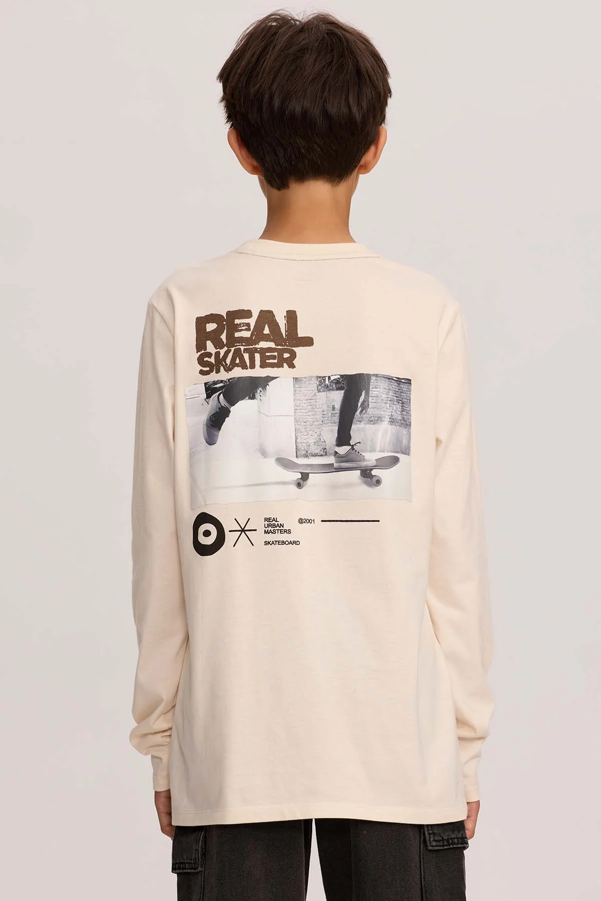 Polera Niño Print Crudo - Image 3