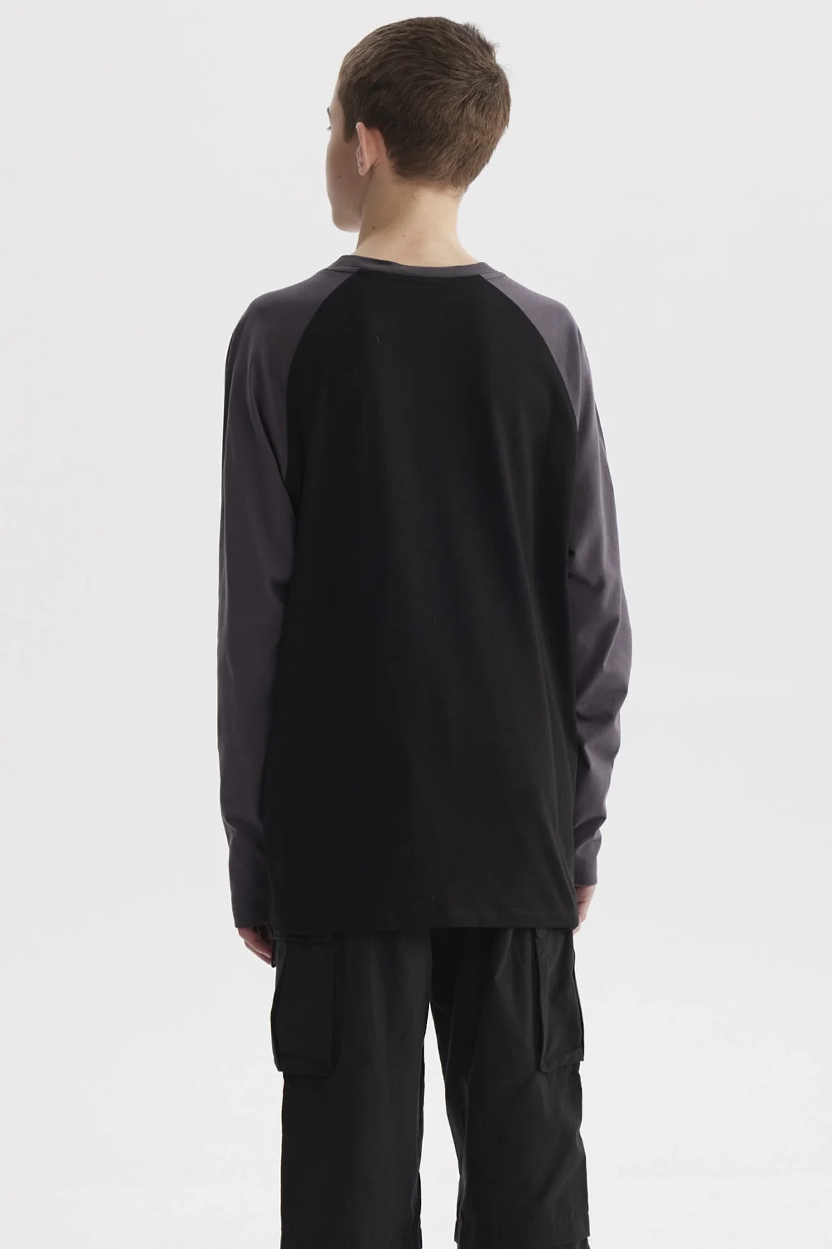 Polera Niño Print Negro - Image 3