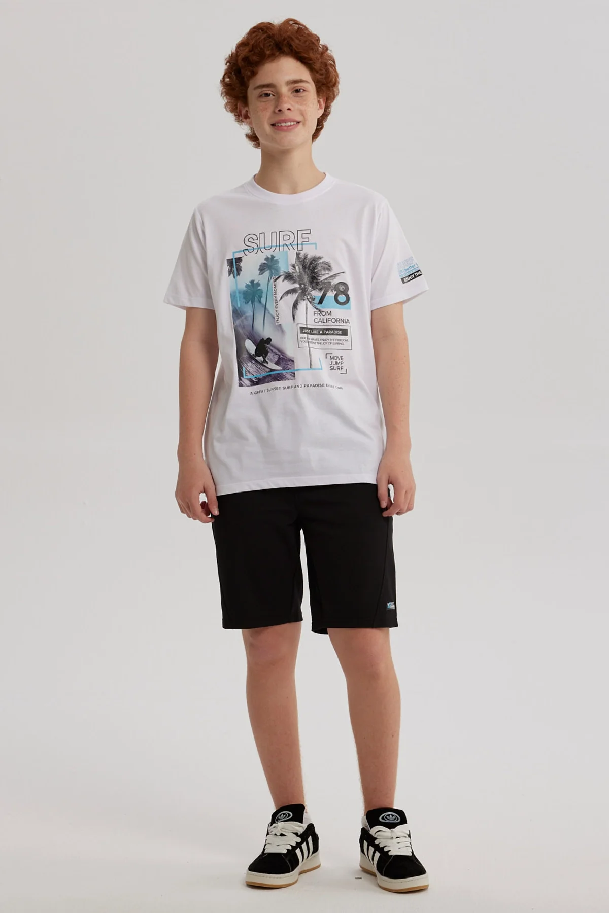 Polera Niño Print Posicional Blanco - Image 4