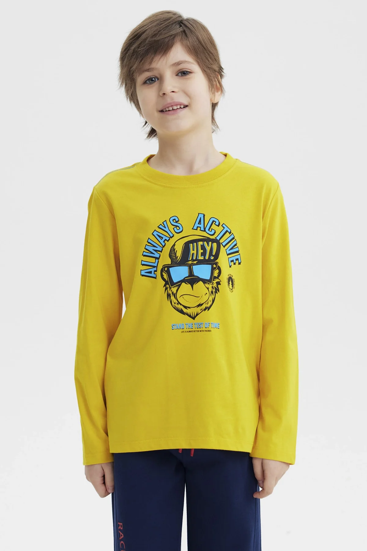 Polera Niño Slim Amarillo