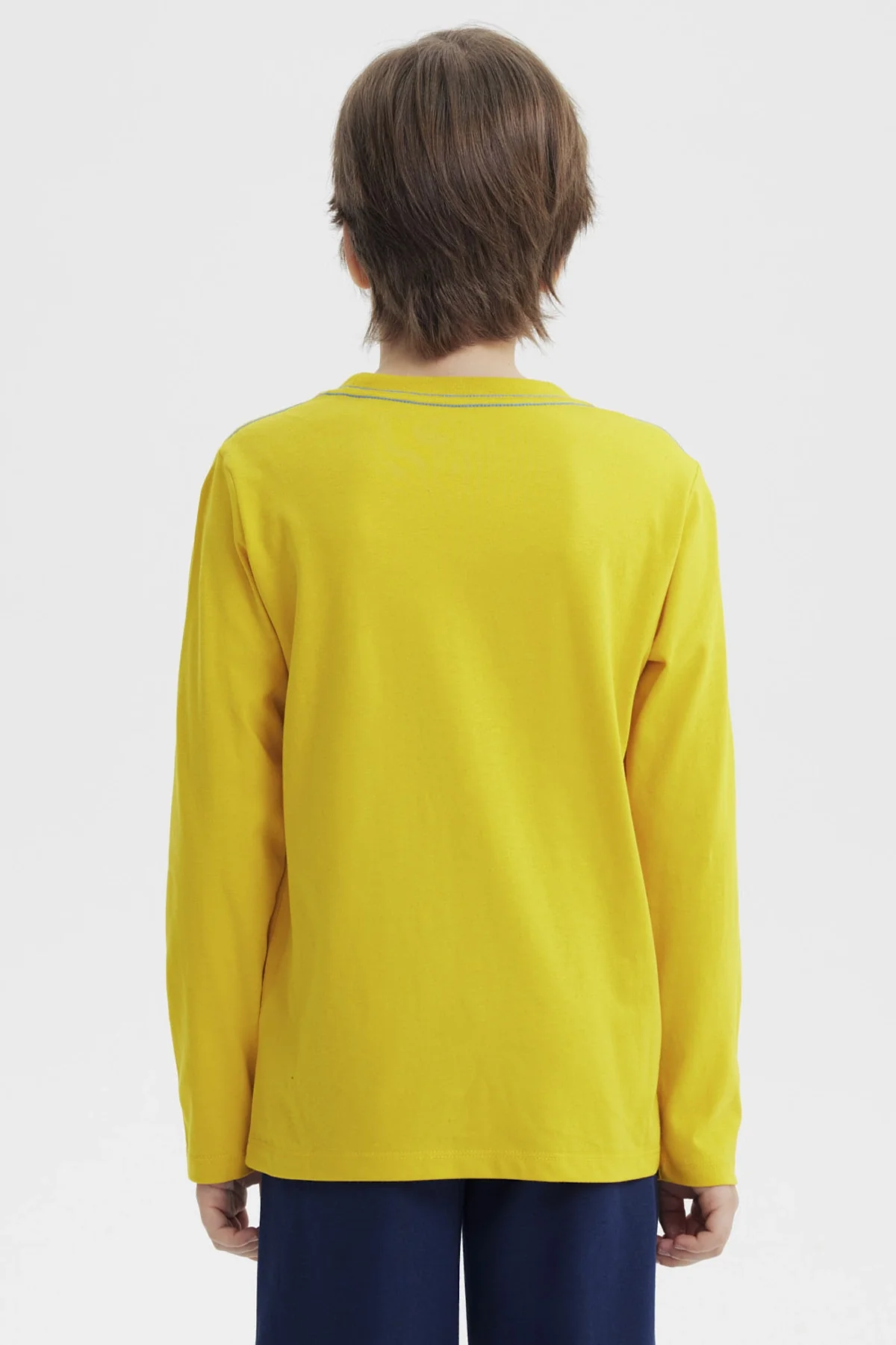 Polera Niño Slim Amarillo - Image 3