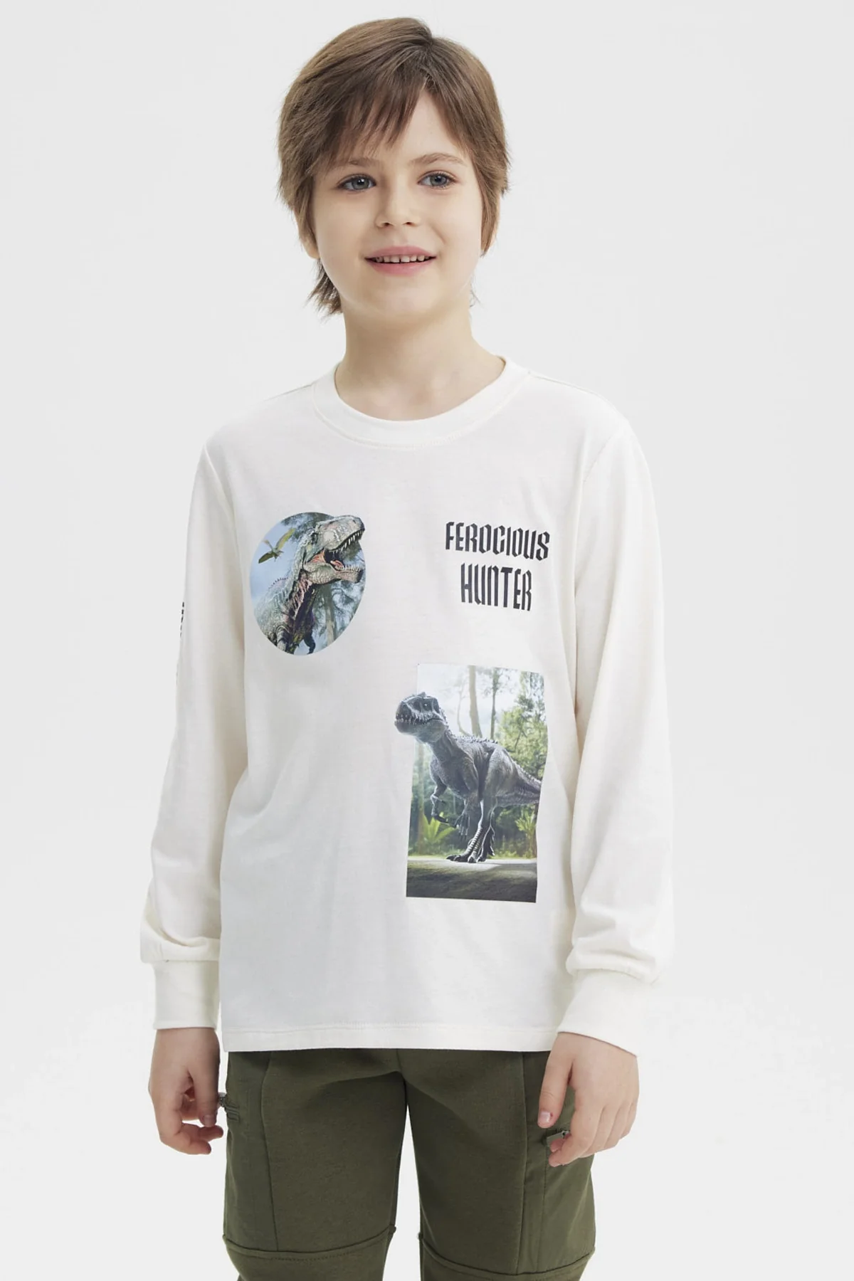 Polera Niño Slim Crudo