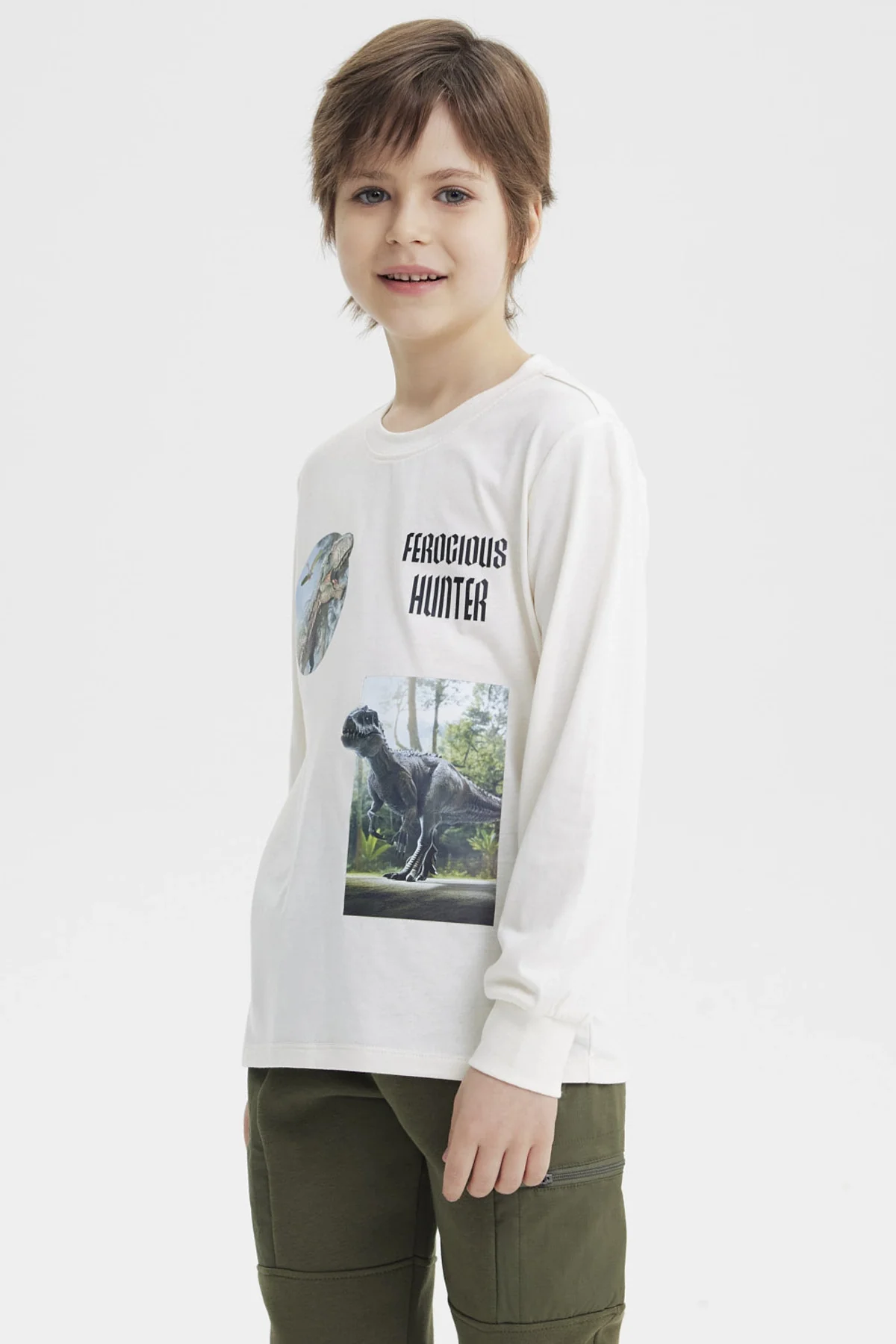 Polera Niño Slim Crudo - Image 2