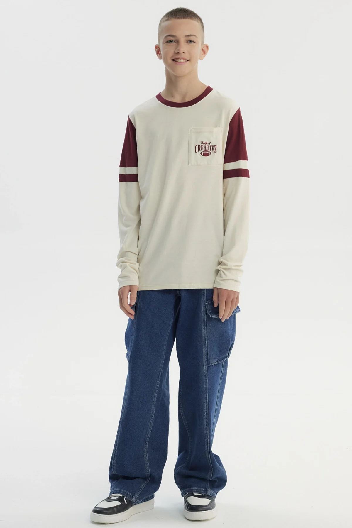 Polera Niño Slim Crudo - Image 4