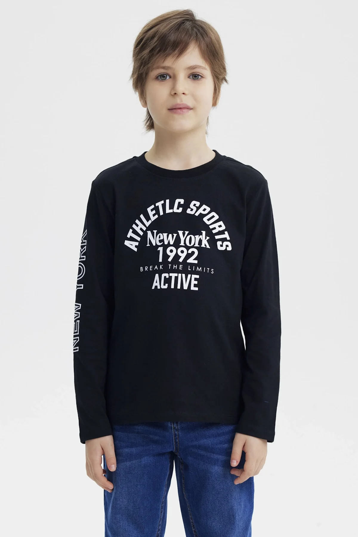 Polera Niño Slim Negro
