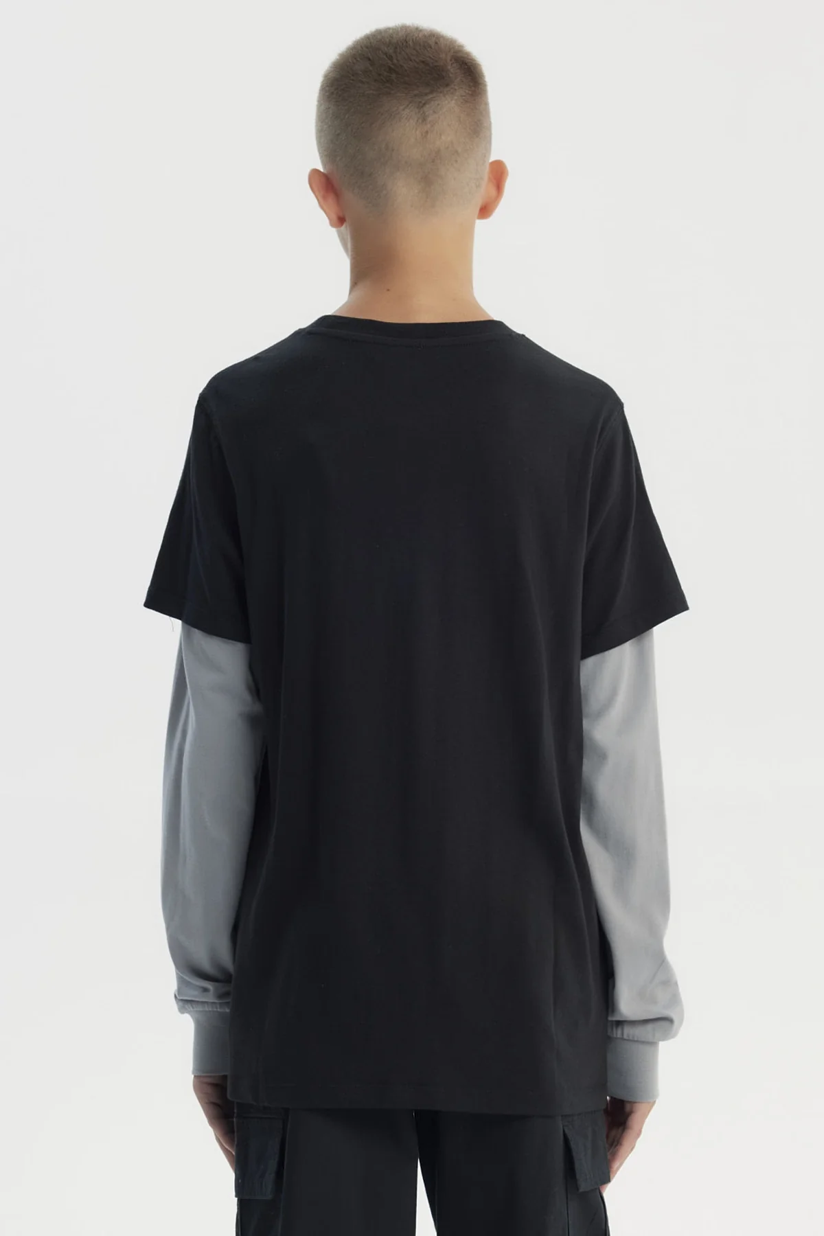 Polera Niño Slim Negro - Image 3