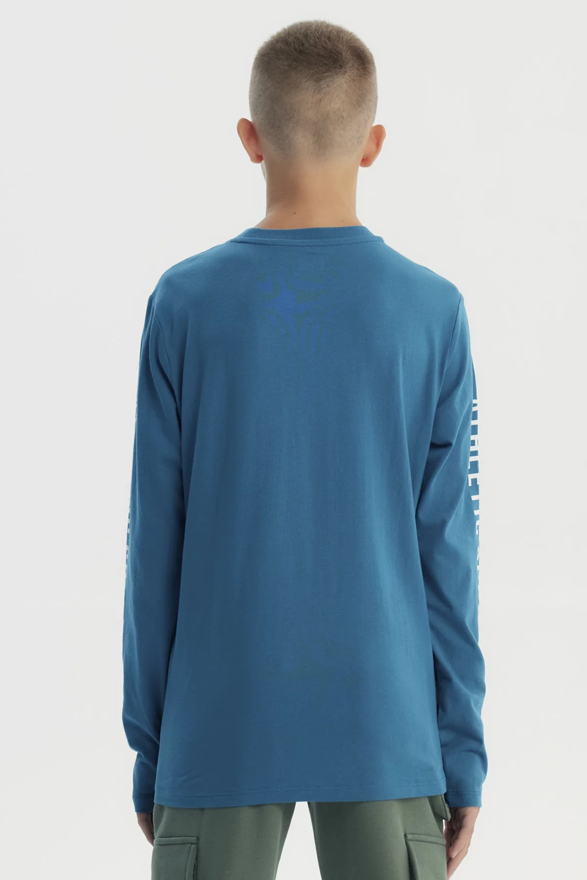 Polera Niño Slim Petroleo - Image 3