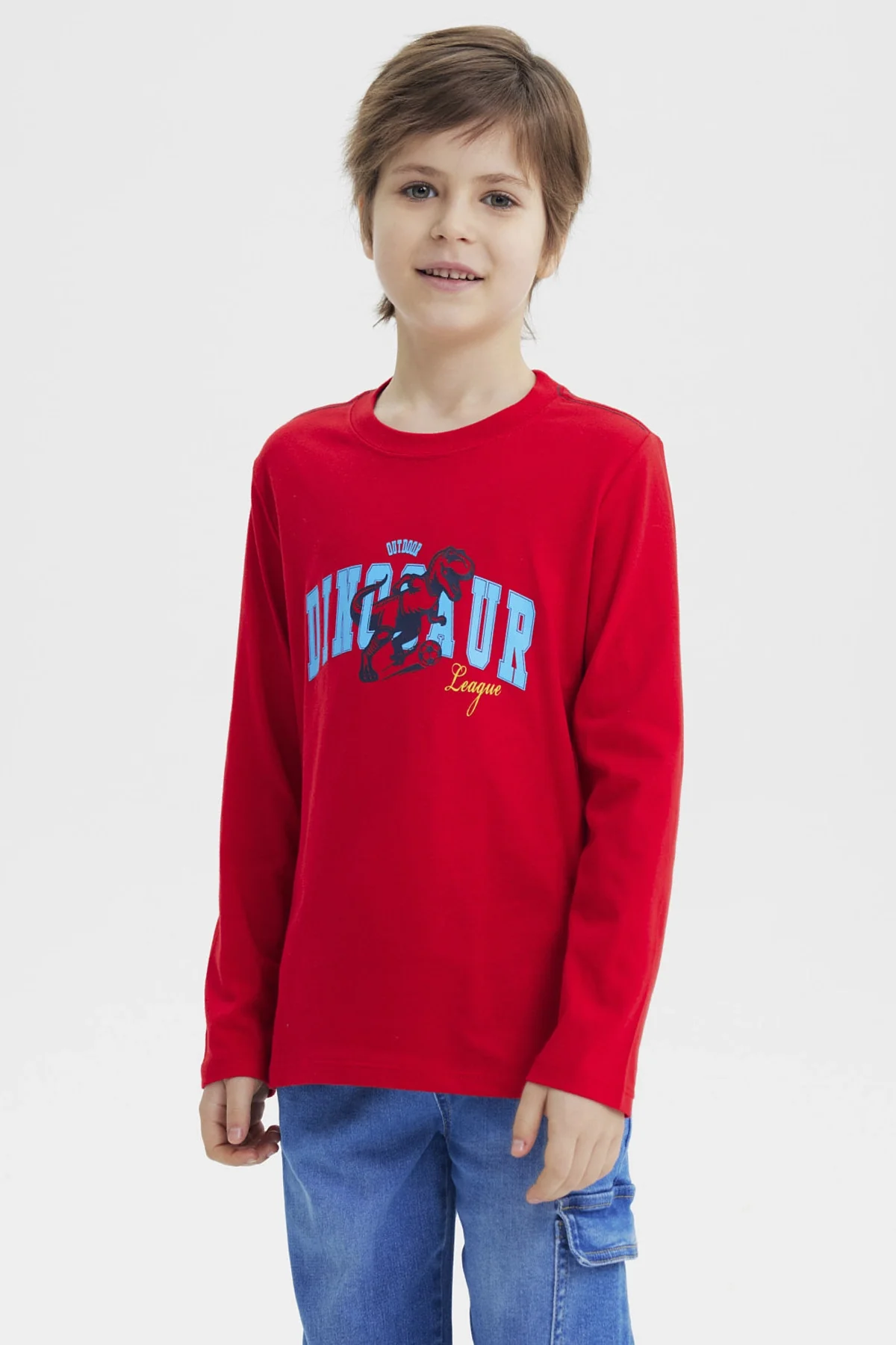 Polera Niño Slim Rojo