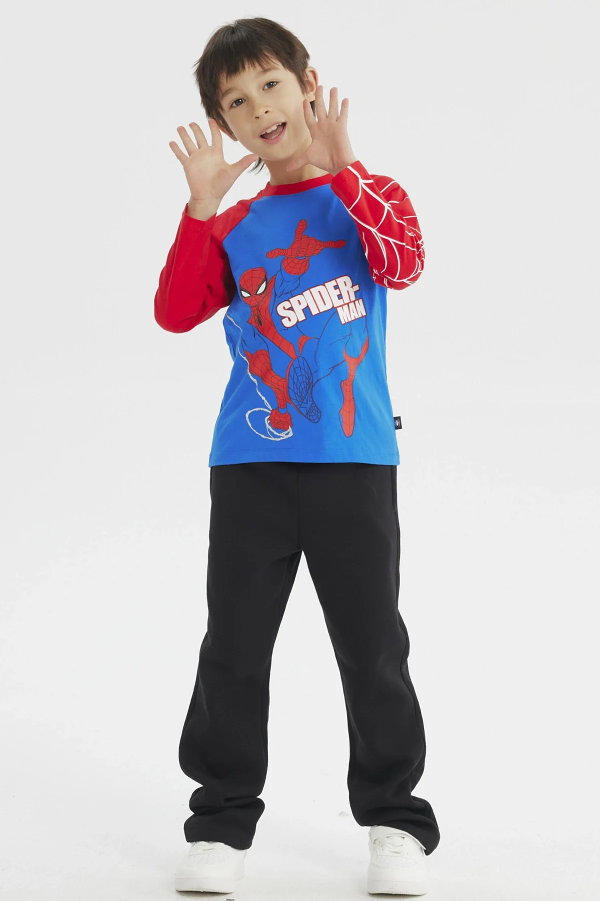 Polera Niño Spiderman Azul - Image 4
