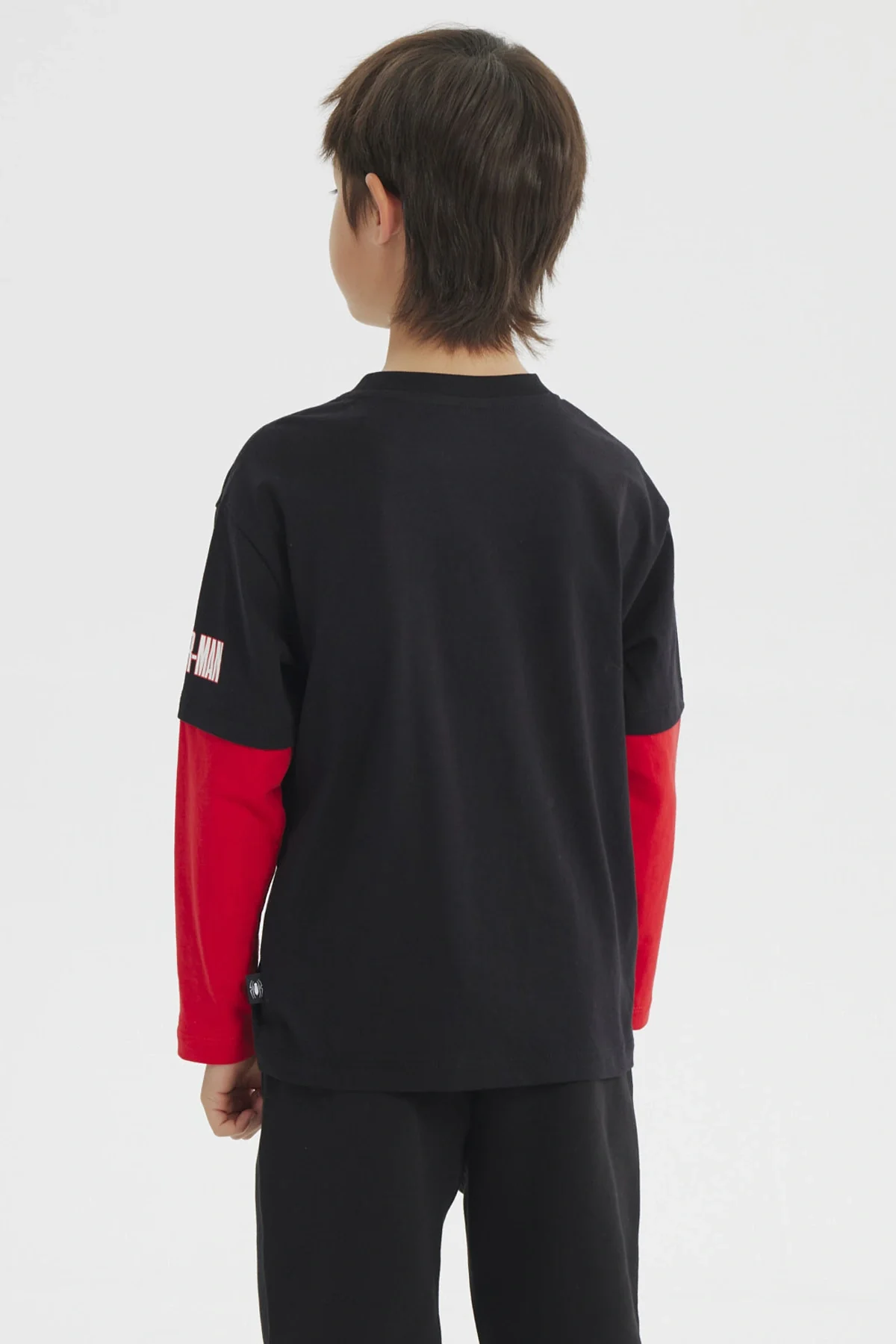 Polera Niño Spiderman Negro - Image 3