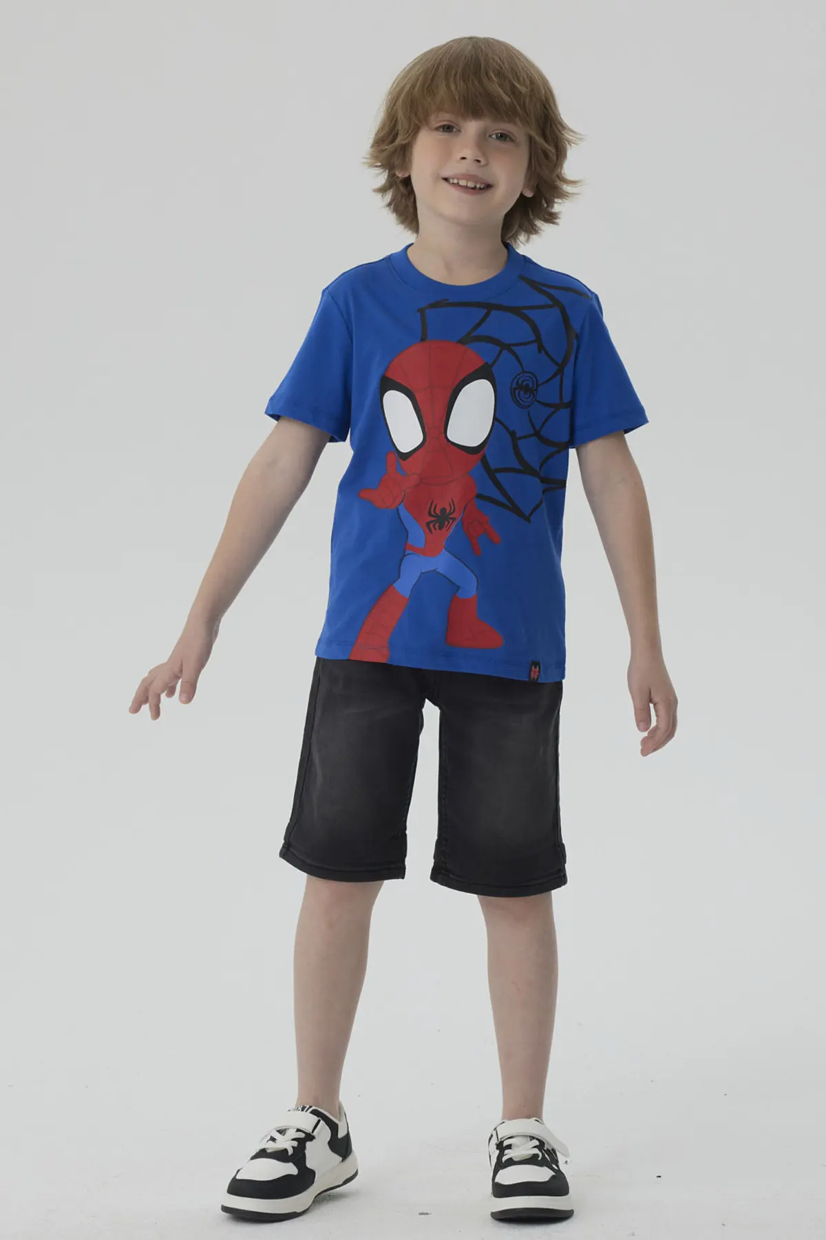 Polera Niño Spidey Azul - Image 4